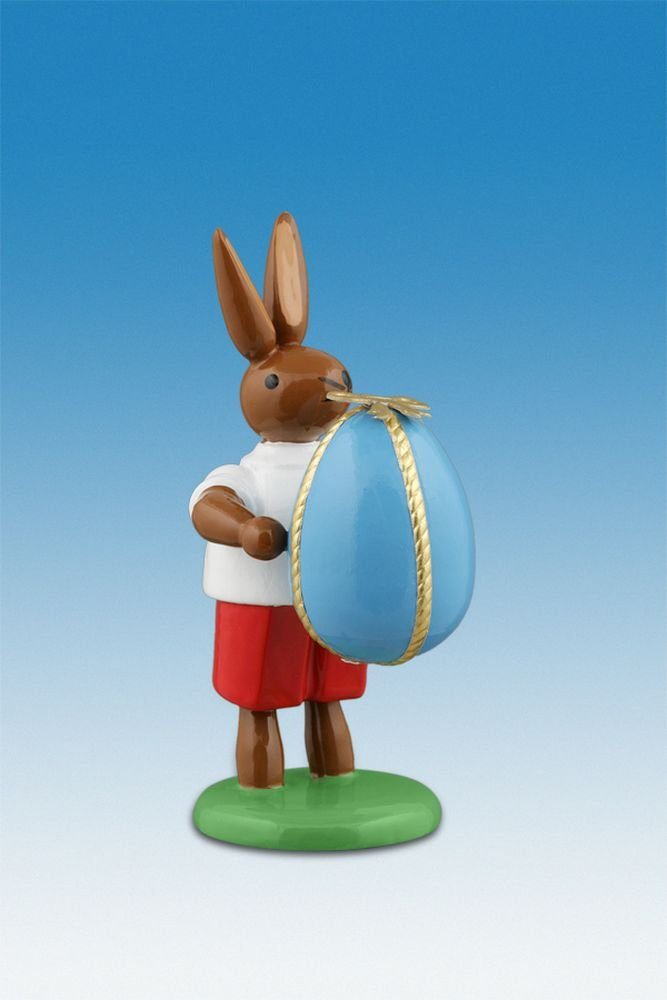 Osterhase Osterdekoration Osterhase mit Überraschungsei Höhe 7,5cm NEU — Empfehlung für Kleine Spielzeuge