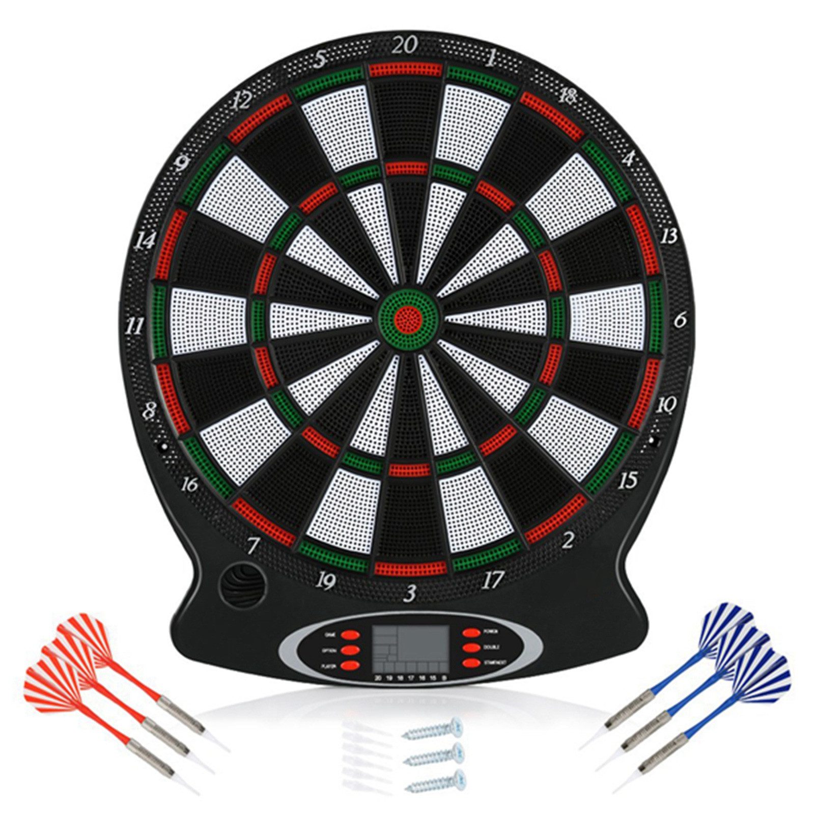 Dartscheibe Professionelle elektronische Hänge-Dartscheibe, LCD-Punkteanzeige
