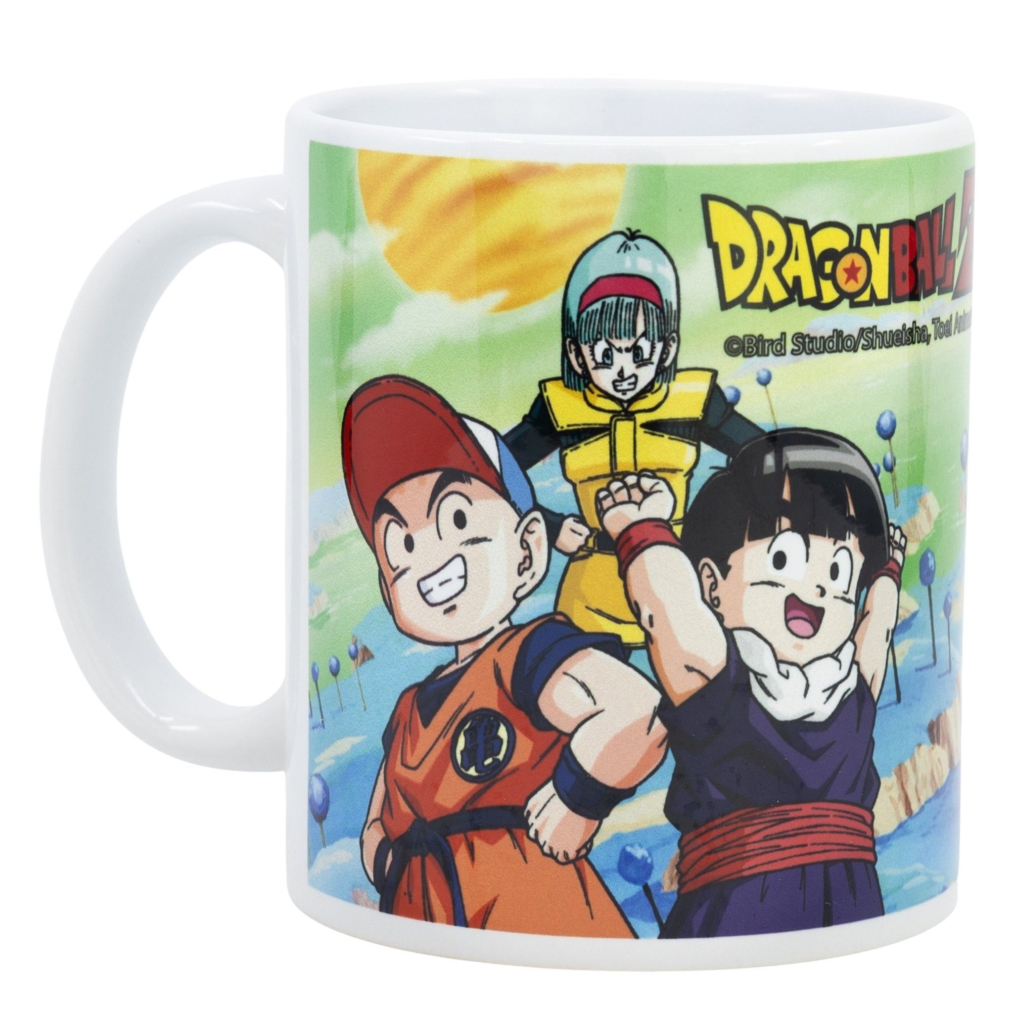 Dragon Ball Tasse Anime DragonBall Z Goku Kaffeetasse Teetasse Geschenkidee 330 ml, Karamik