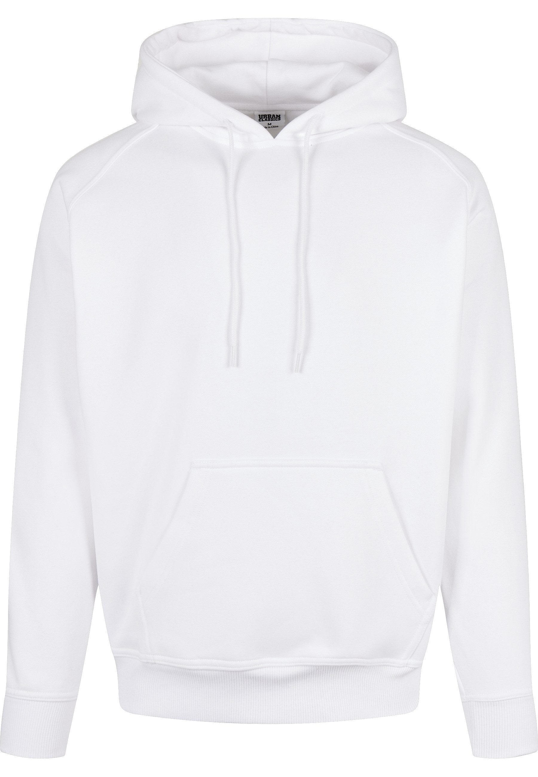 URBAN CLASSICS Rundhalspullover Urban Classics Herren Blank Hoody (1-tlg)