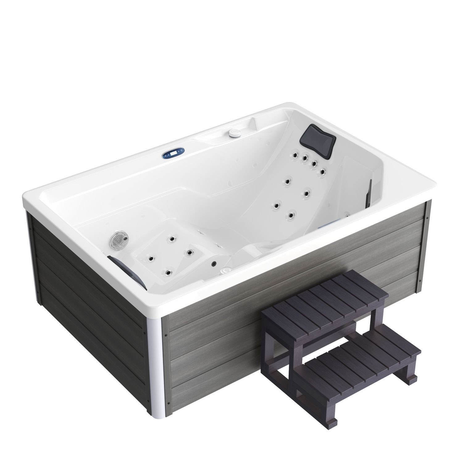 TroniTechnik Whirlpool Outdoor Spa GALERA weiß günstig online kaufen