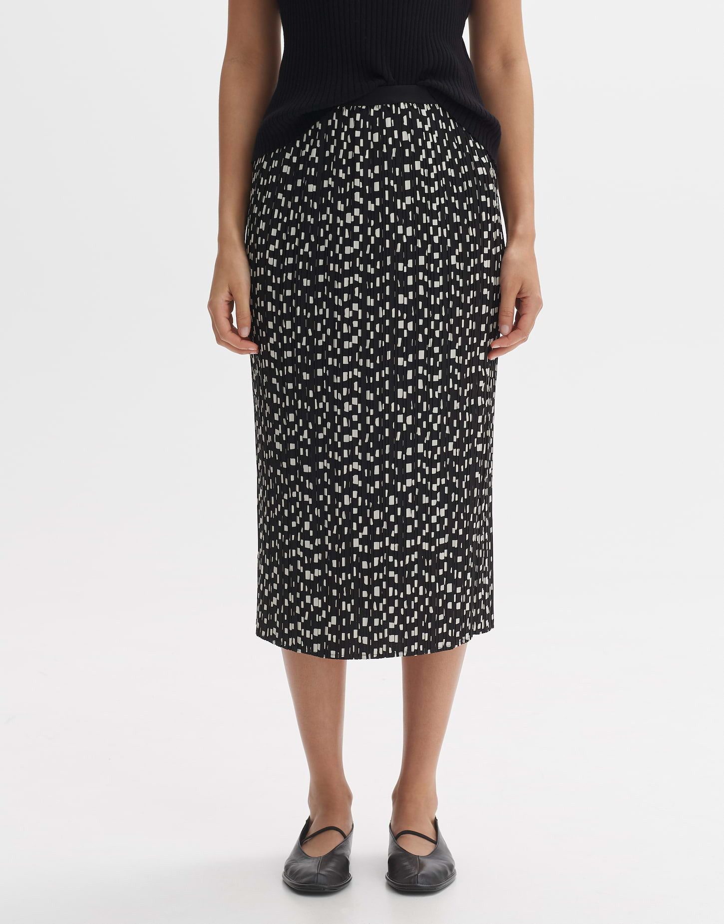 OPUS Plisseerock Plisseerock RABANI WINDOW Straight mit Gummibund günstig online kaufen