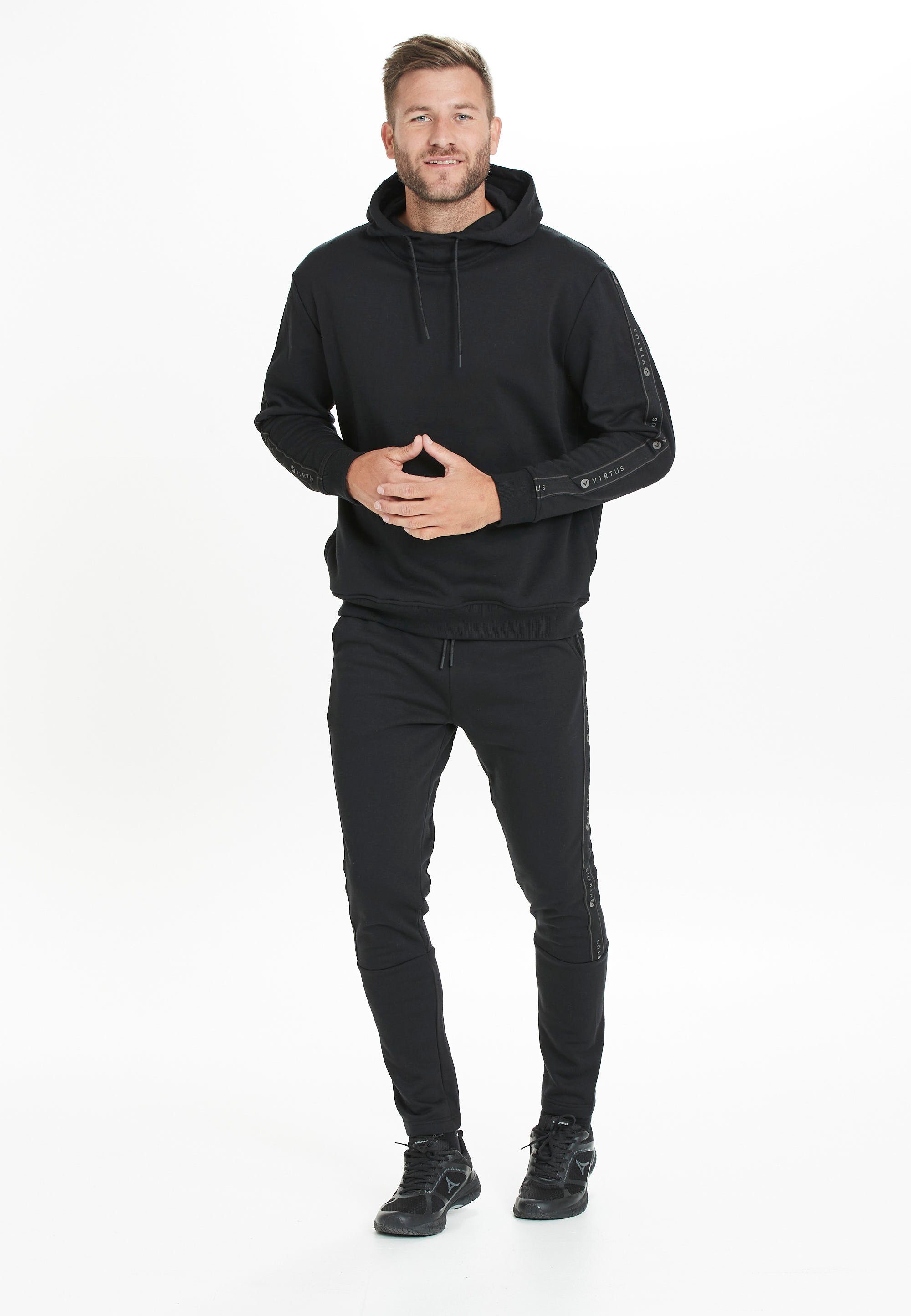 Lernow in Virtus Sweatshirt Design schwarz-schwarz sportlichem