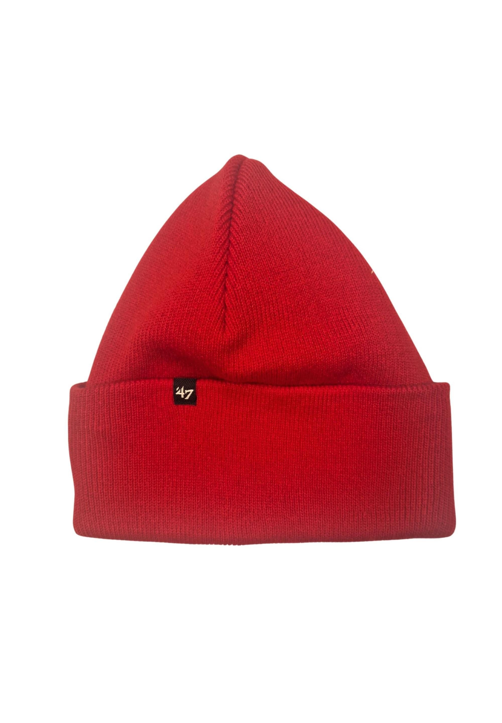 '47 Brand Beanie FC Arsenal EPL Prize Fight Cuff Knit Rot Beanie-Mütze '47 (1-St)