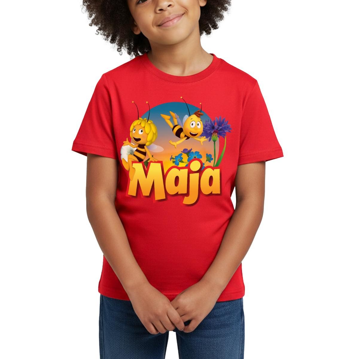 T-Shirt Biene Maja Zusammen mit Willi Kinder T-Shirt