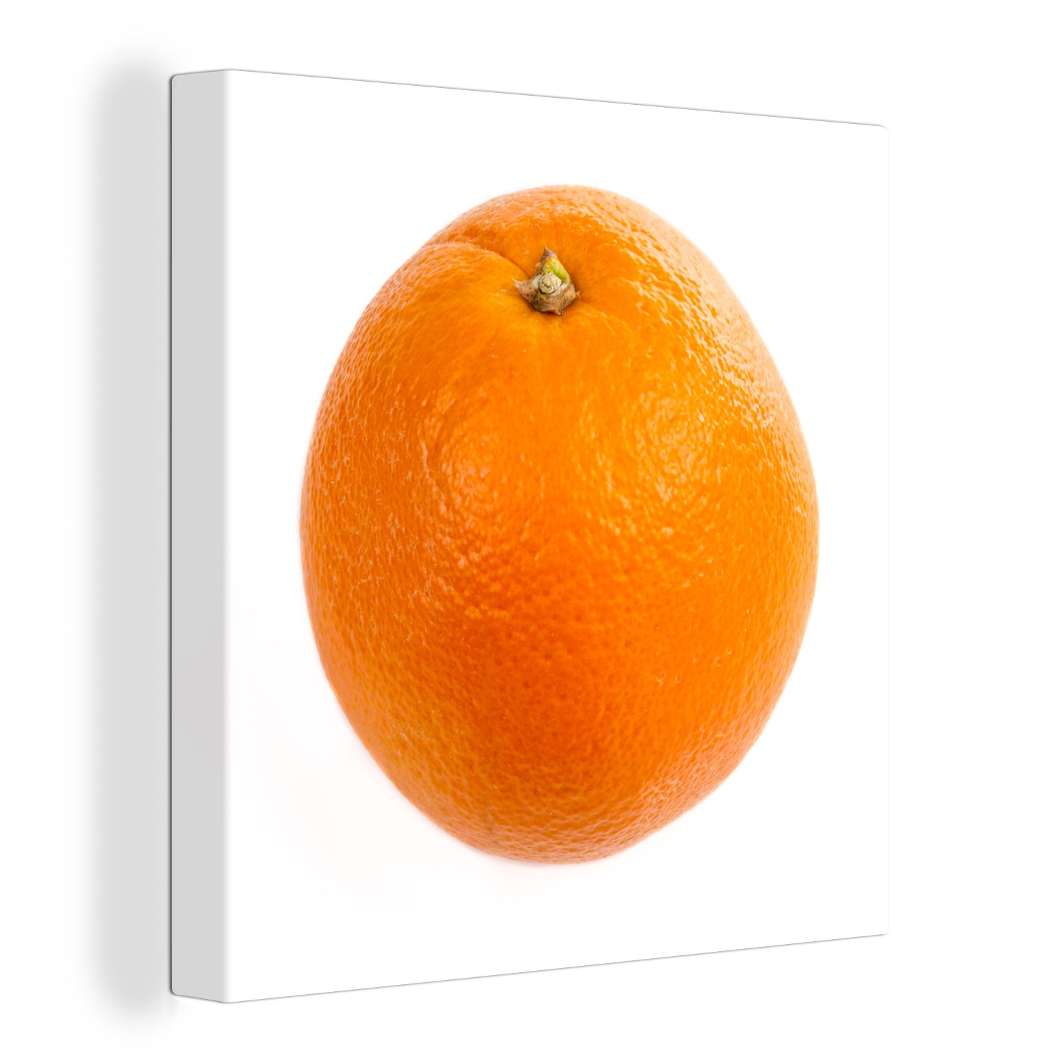 - - Schlafzimmer Leinwand für (1 Wohnzimmer St), Orange Obst, Bilder OneMillionCanvasses® Leinwandbild Orange