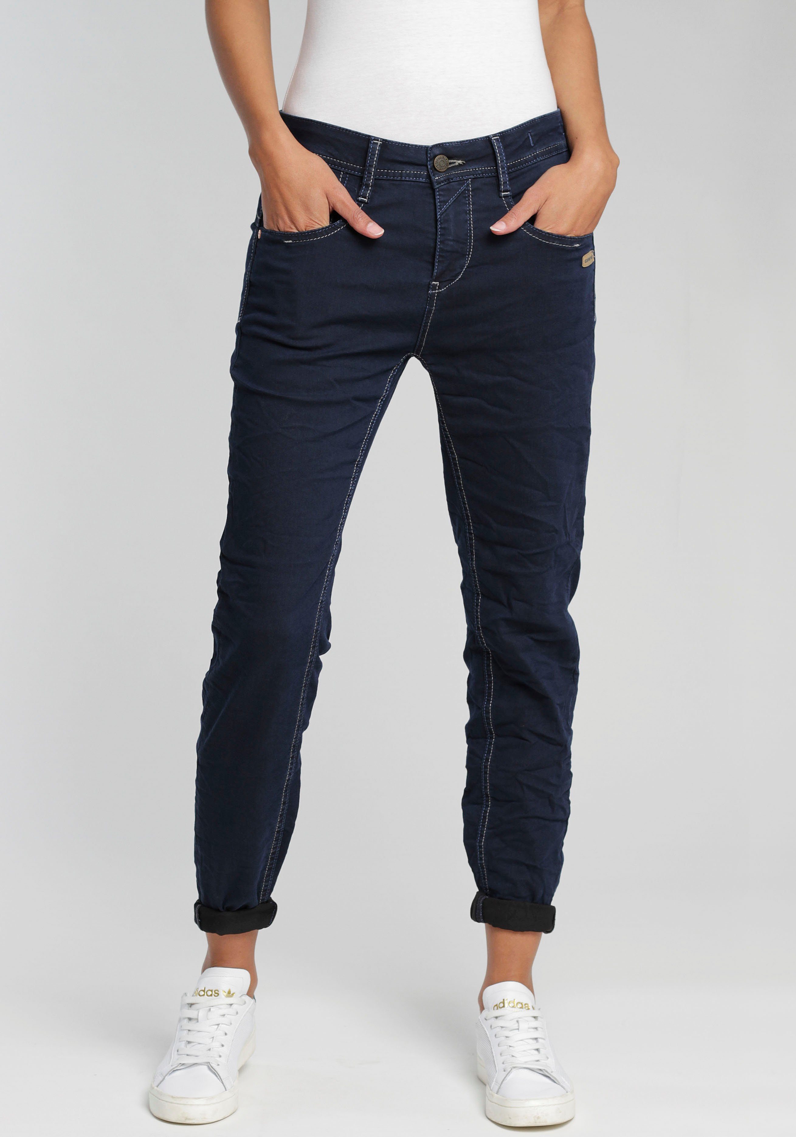 GANG Relax-fit-Jeans 94AMELIE mit doppelter rechter Gesäßtasche