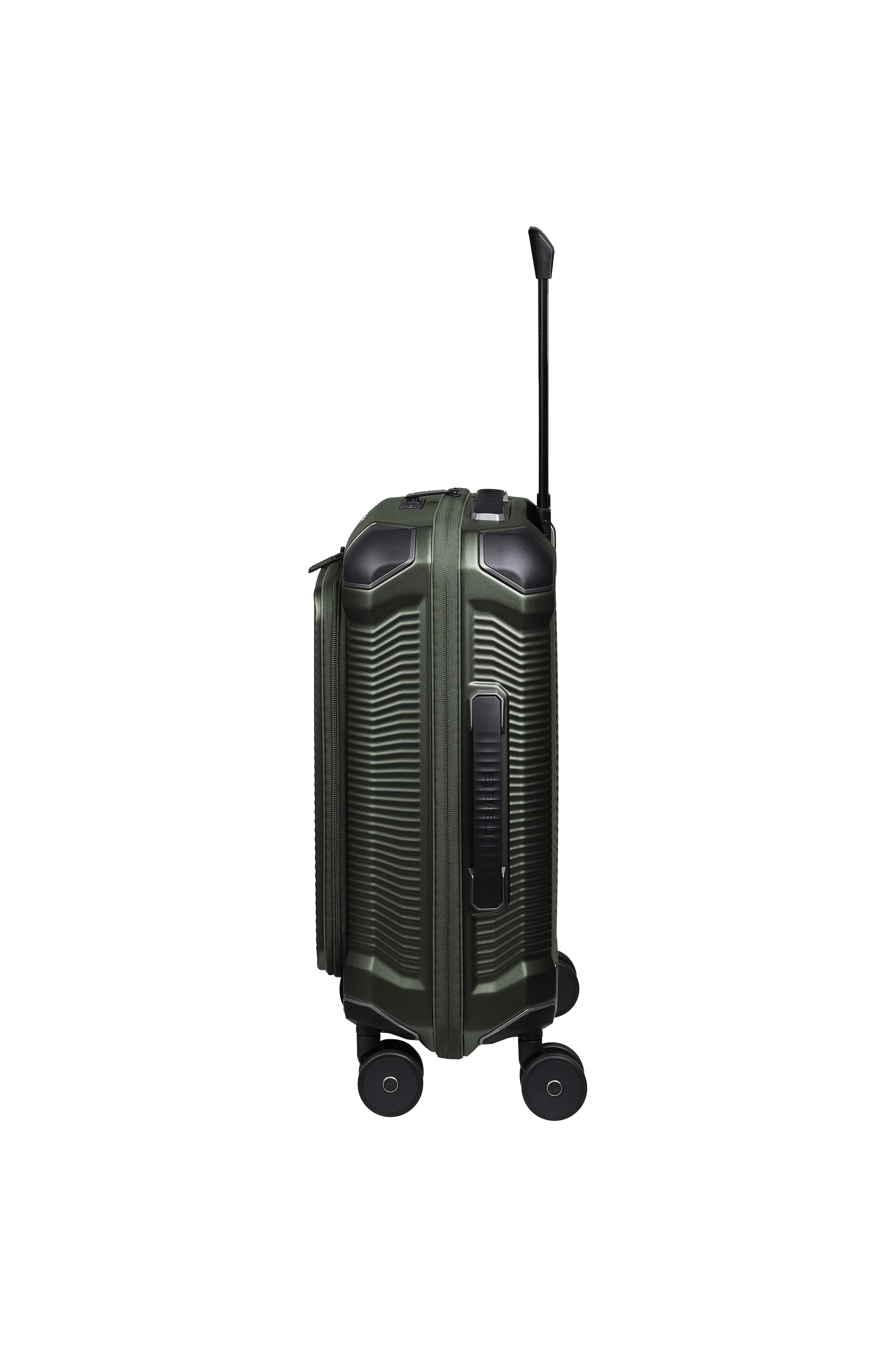 travelite Trolley MILLENNIUM Reisekoffer Hartschale, 4 Rollen, aus leichtem Polycarbonat mit stabiler Bauweise und Innenaufteilung