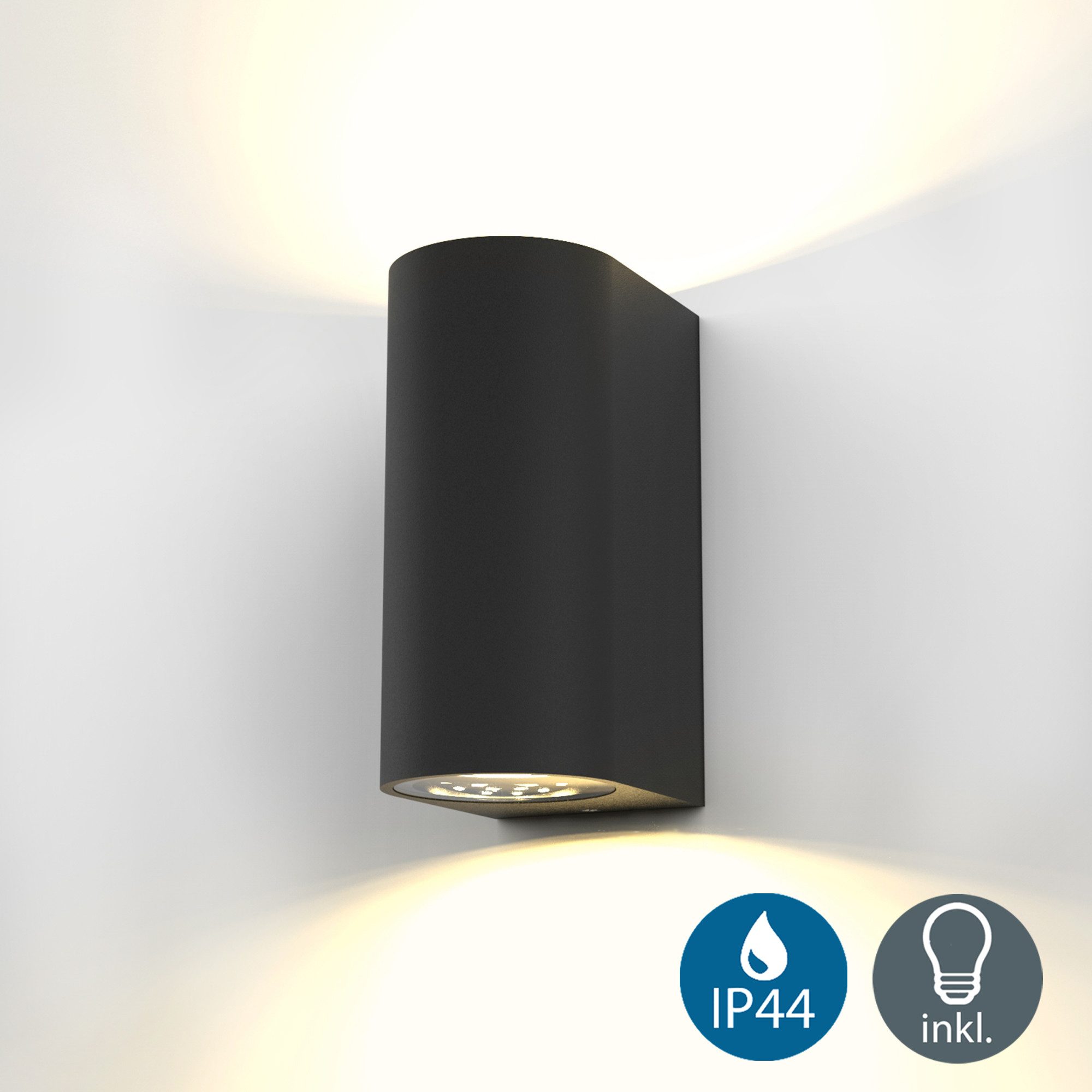 Briloner Leuchten Außen-Wandleuchte LED Wandlampe Außen günstig online kaufen