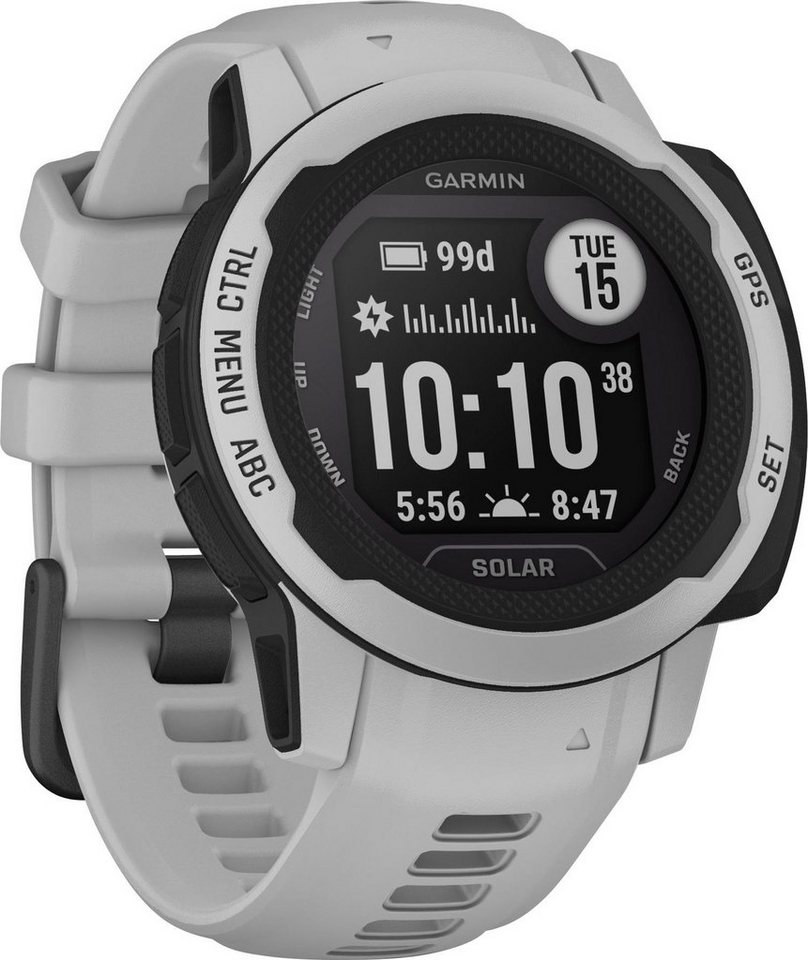 Garmin INSTINCT 2S SOLAR Smartwatch (2,1 cm/0,79 Zoll, Garmin), 2,1 cm /  0,79\