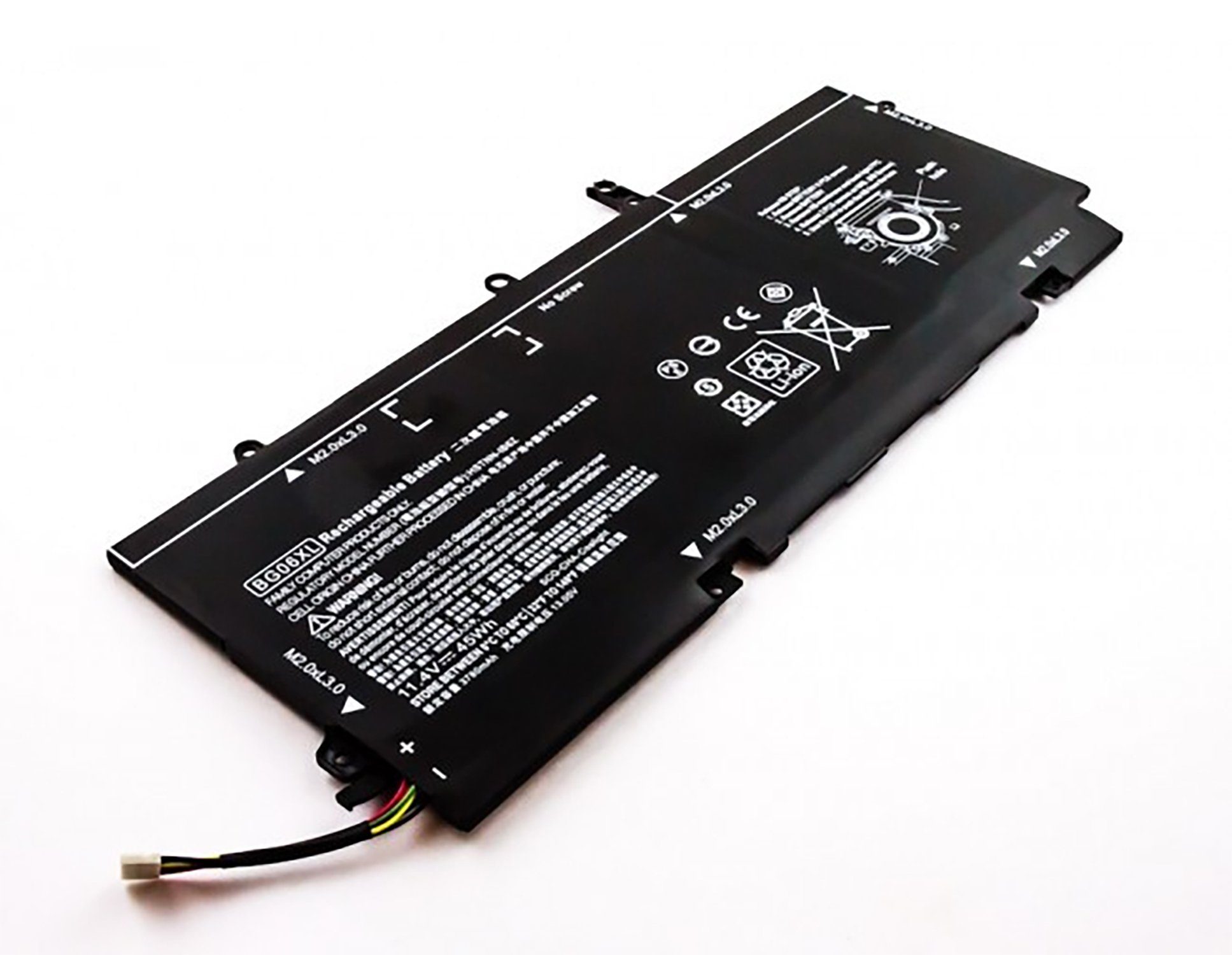 MobiloTec Akku kompatibel mit St) Akku (1 mAh G3-X1L80US HP EliteBook Akku 3900 1040