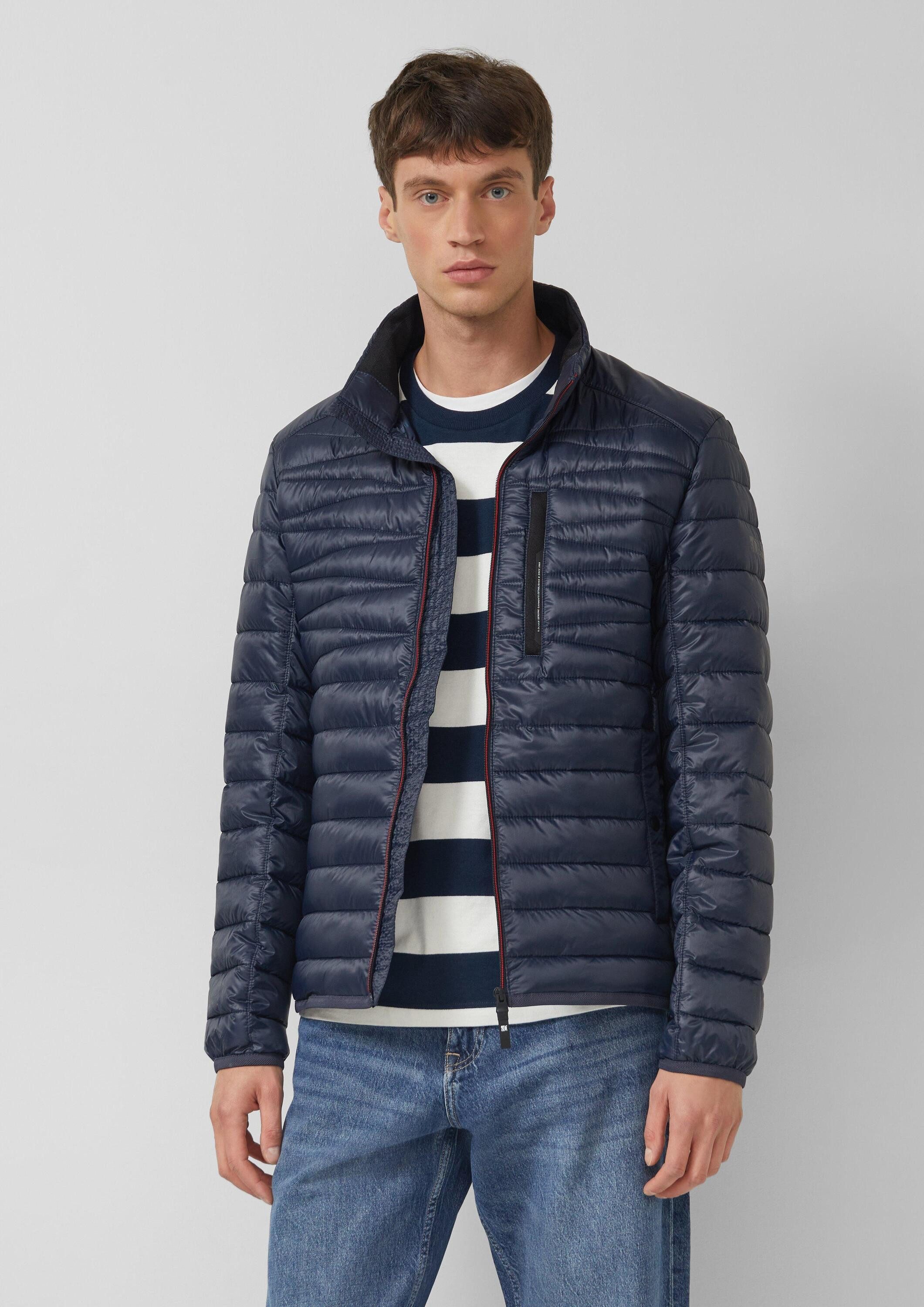 s.Oliver Winterjacke Outdoor-Jacke Sportive Steppjacke mit Stehkragen und I günstig online kaufen