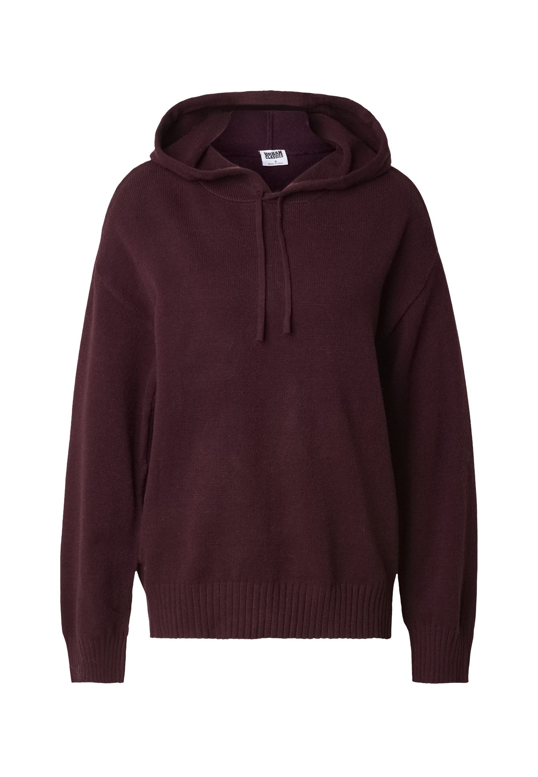 ESTELOU Strickpullover ESTELOU Soft touch knit hoodie (1-tlg)
