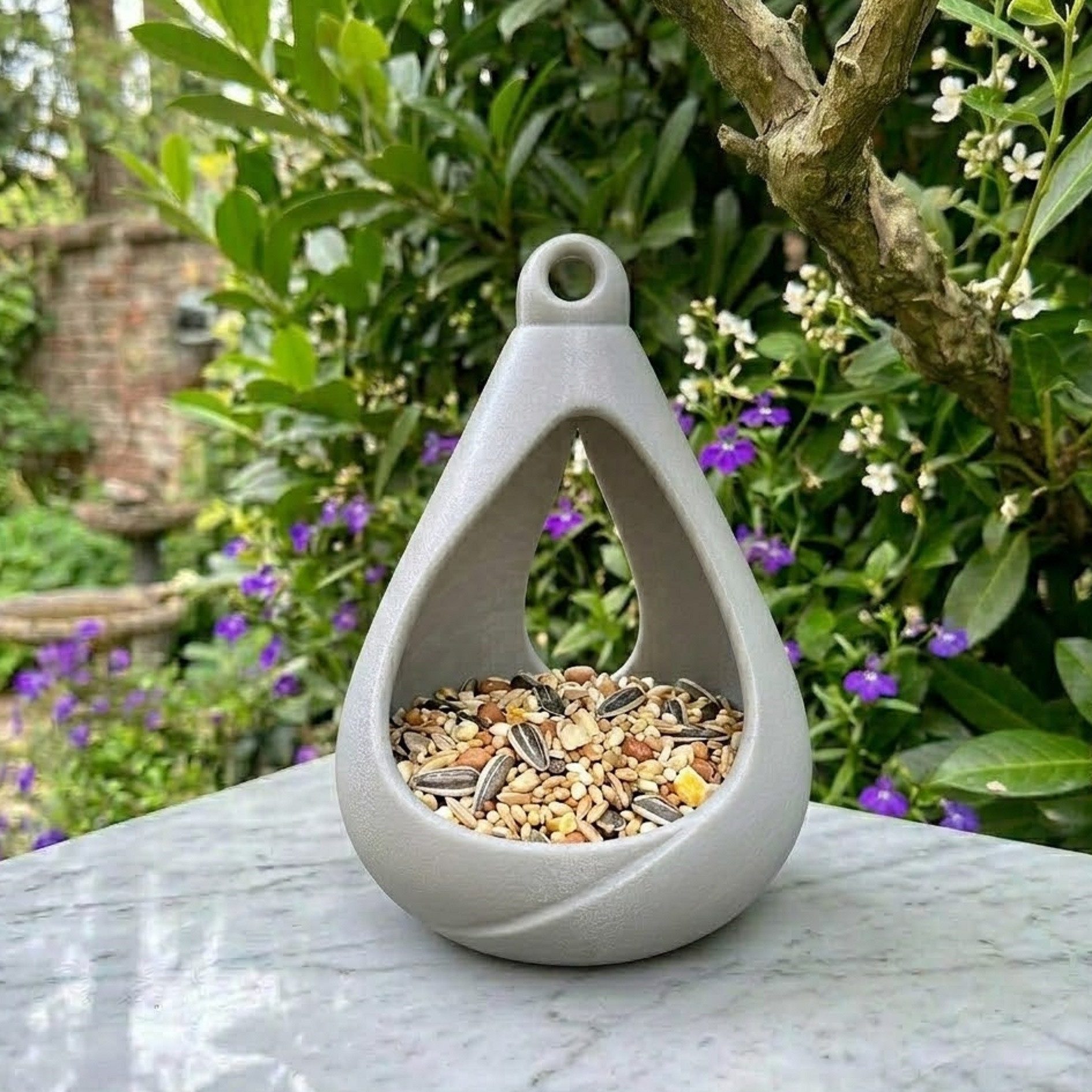 Mimaro Vogelhaus Vogelhaus Futterstelle Vogelfutterstelle – wetterfest