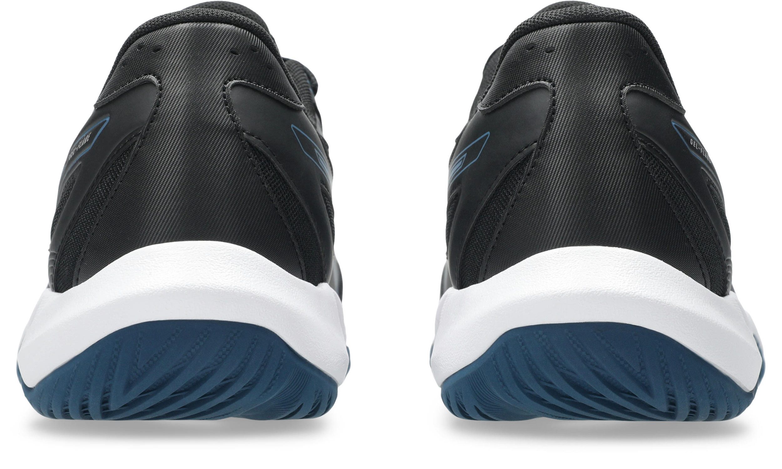 Asics GEL-FLARE 12 BLACK/WINTER SEA Hallenschuh günstig online kaufen