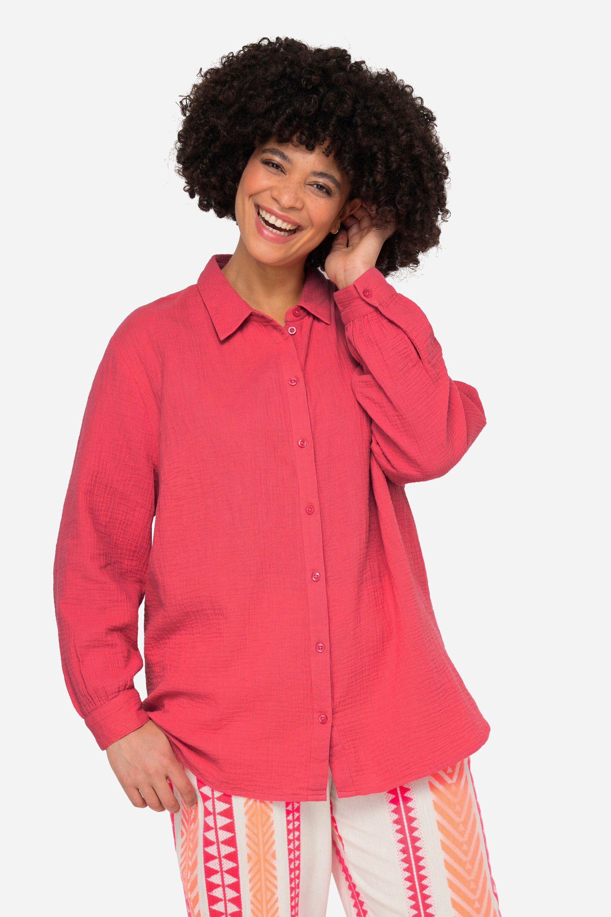 Angel of Style Hemdbluse Musselinbluse oversized günstig online kaufen