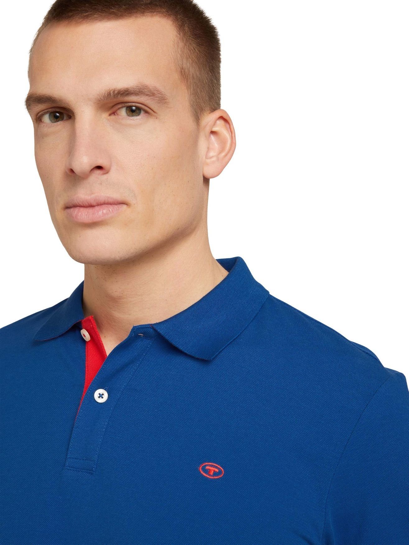 POLO Poloshirt 5339 Polo Blau TAILOR Shirt BASIC TOM in