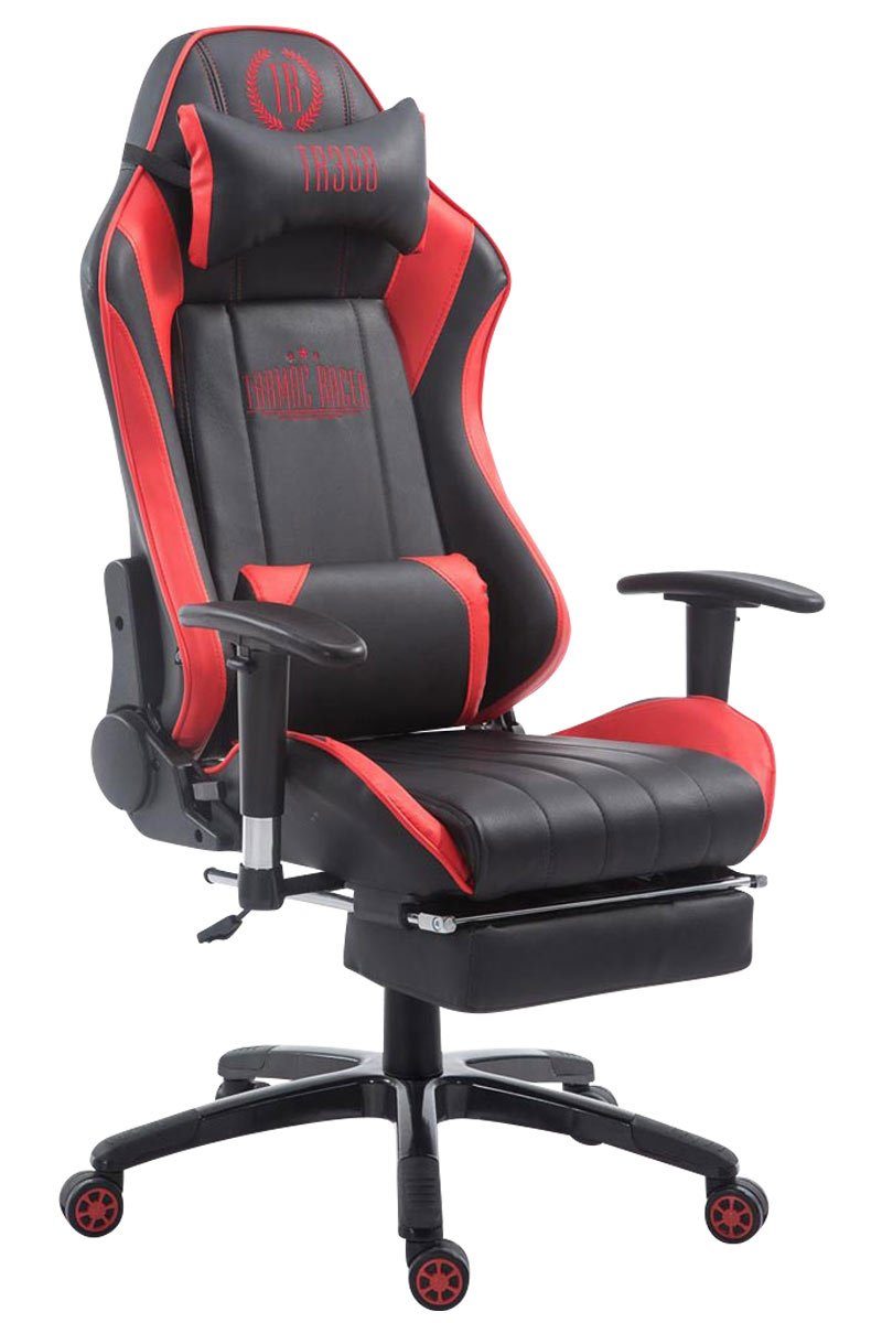 CLP Gaming Chair Shift XL Kunstleder, höhenverstellbar und drehbar schwarz/rot
