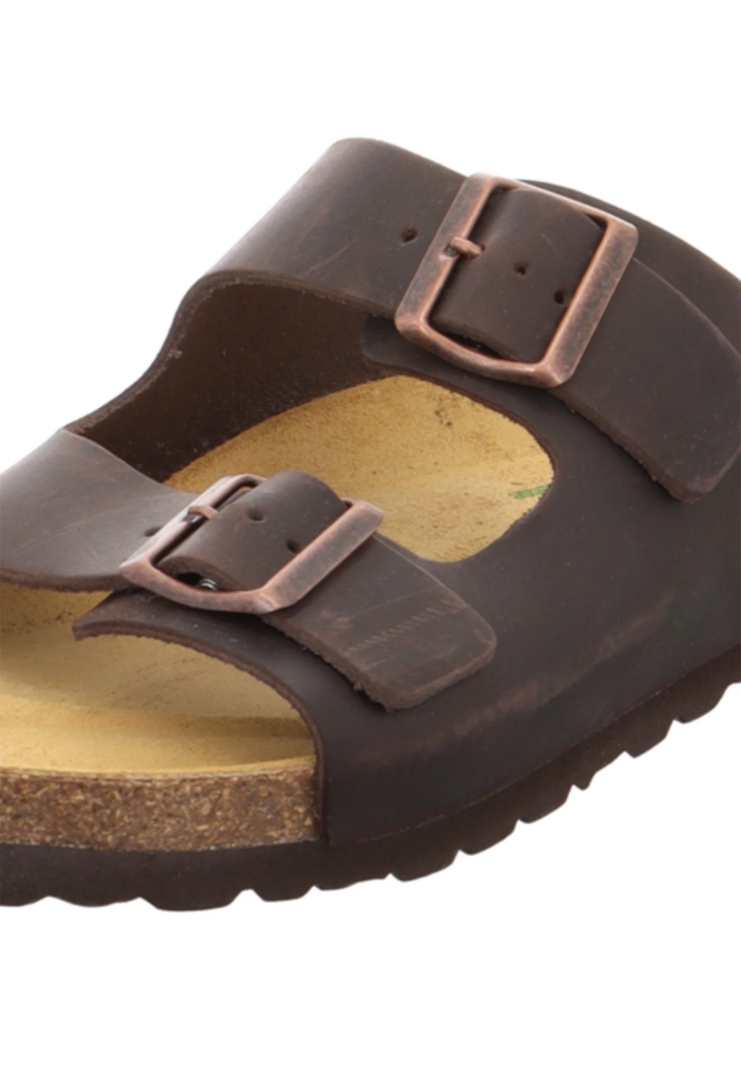 natural Sense Tieffußbett brown Pantolette