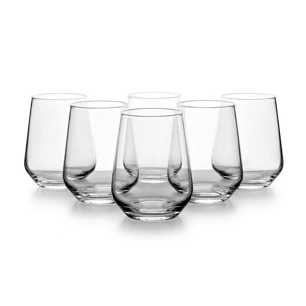 Der Porzellan-Laden Glas Der-Porzellan-Laden by Pasabahce Allegra Tumbler 6er Set, Kristallglas