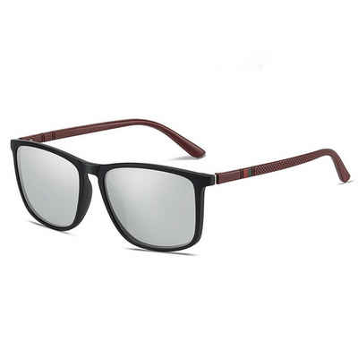 FIDDY Sonnenbrille Polarisierte Sonnenbrillen, Unisex-Sonnenbrillen mit UV-Schutz (Fahrspiegel bunte Filmbrille Outdoor-Sonnenbrille, 1-St., Vielseitig und modisch)