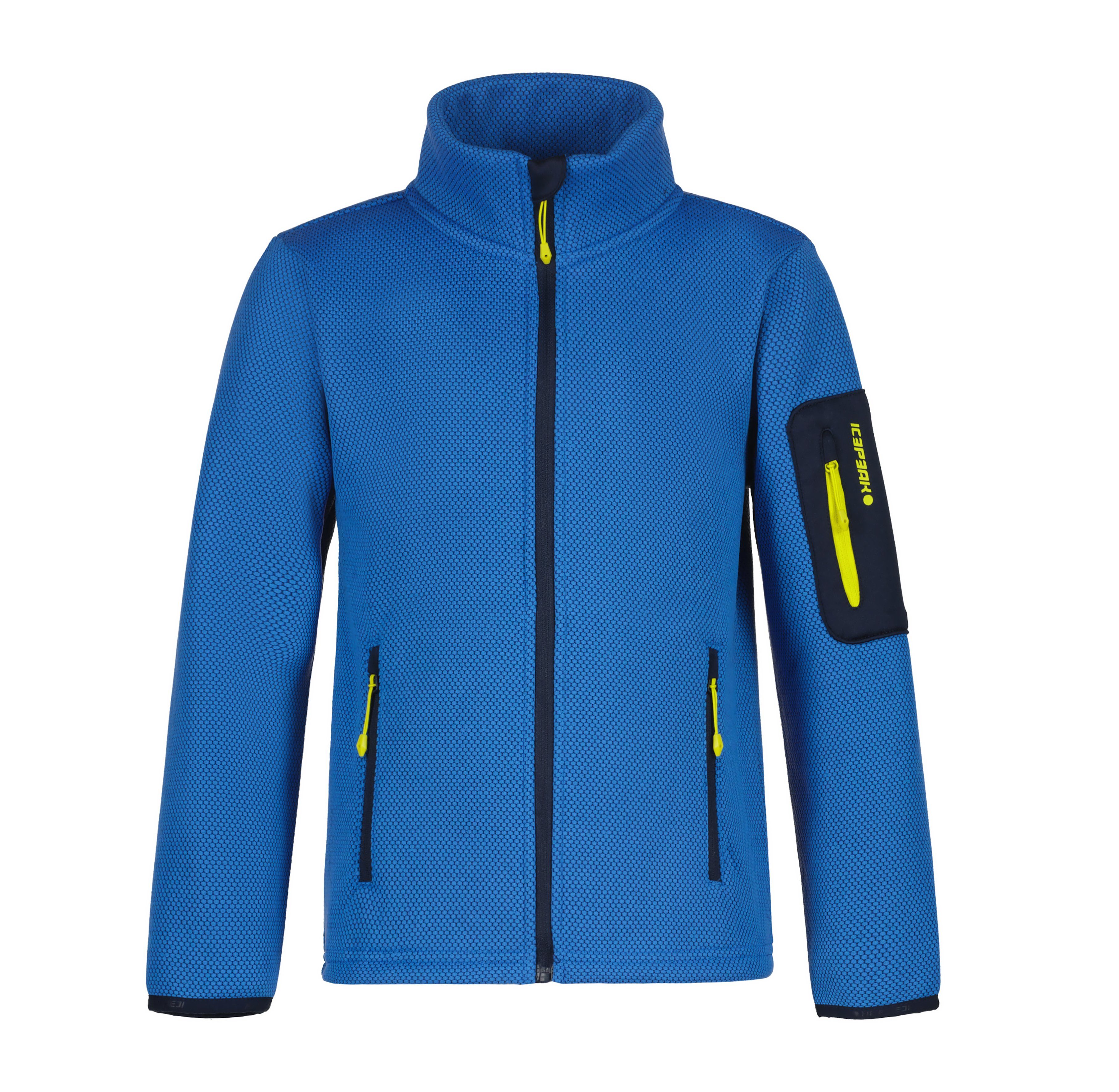 Icepeak Funktionsjacke K FLEECEJACKE KEVELAER mit hohem Stehkragen