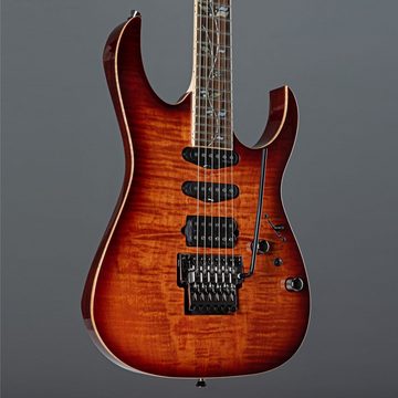 Ibanez E-Gitarre, E-Gitarren, Premium-Instrumente, j.custom RG8560-BSR Brownish Sphalerite #F2228030 - Custom E-Gitarre
