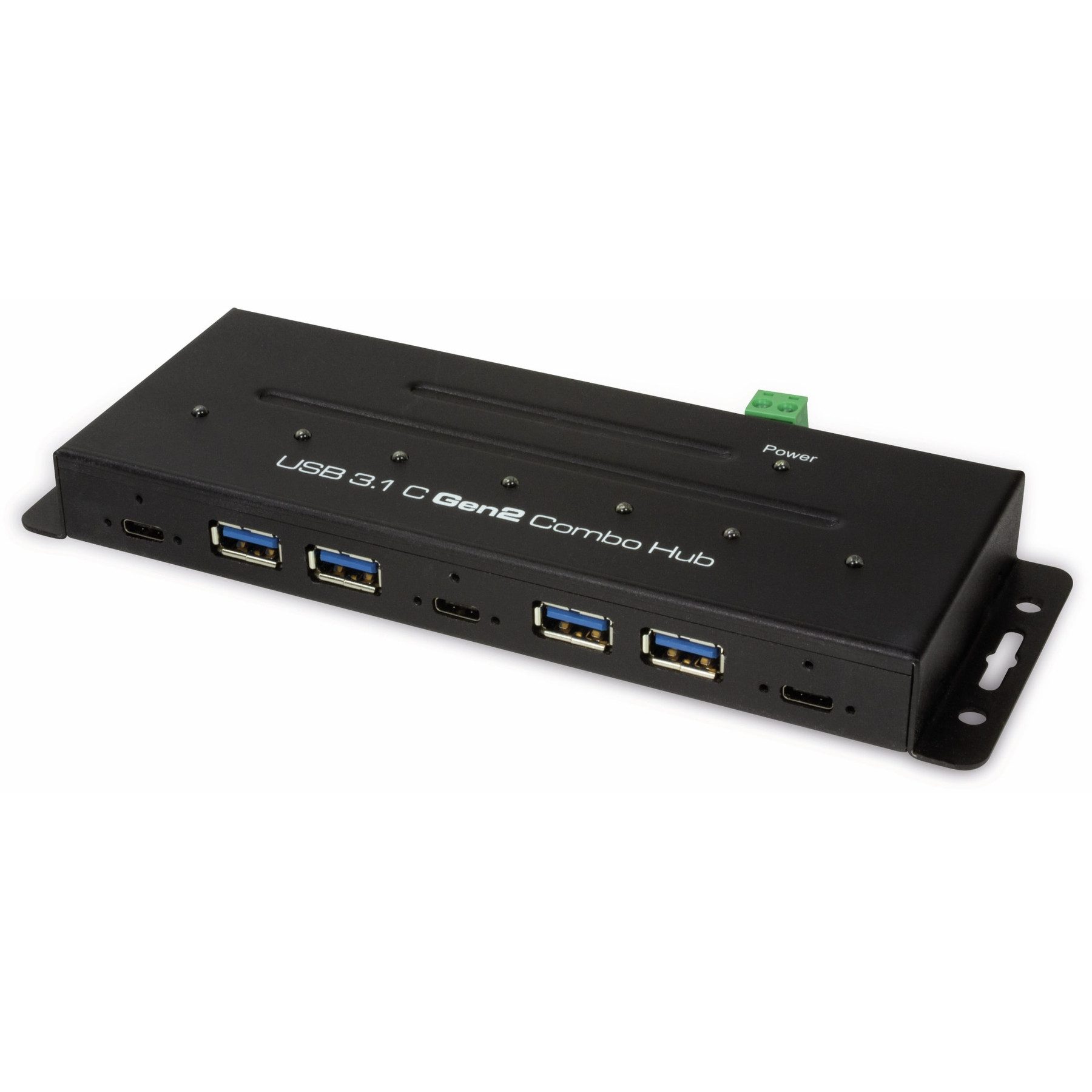 LOGILINK USB3.1 Industrie-Hub UA0319, 7-port, 3x USB-Adapter