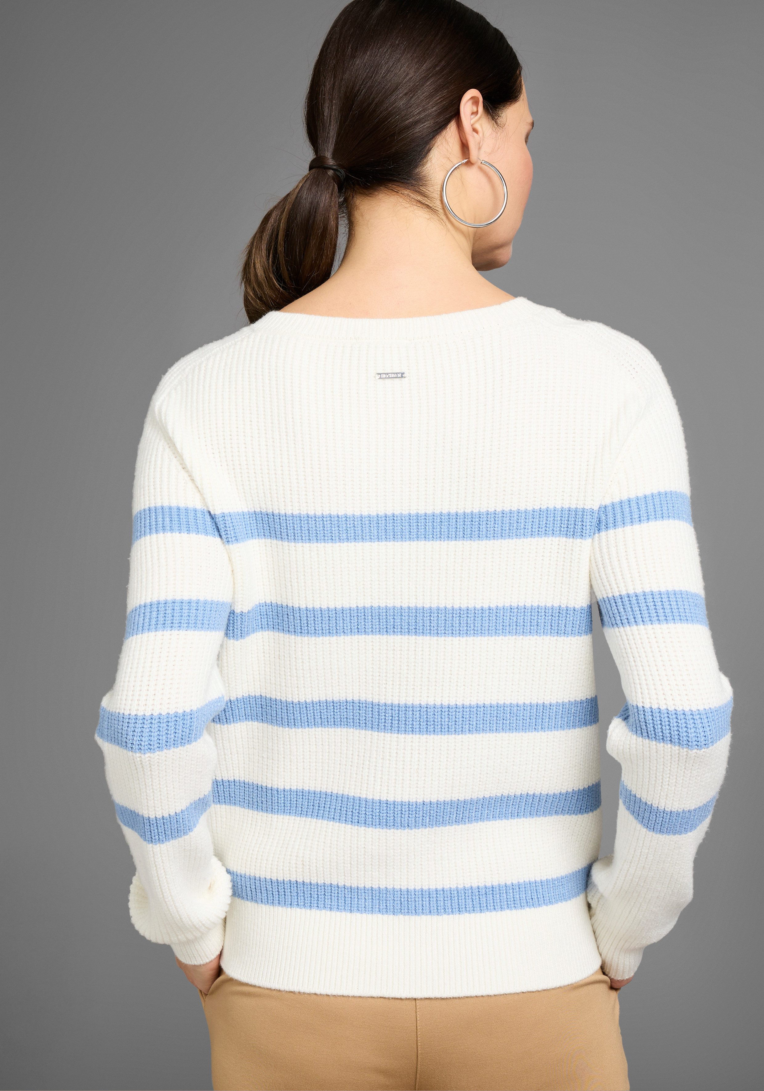 HECHTER PARIS Strickjacke im Streifenlook günstig online kaufen