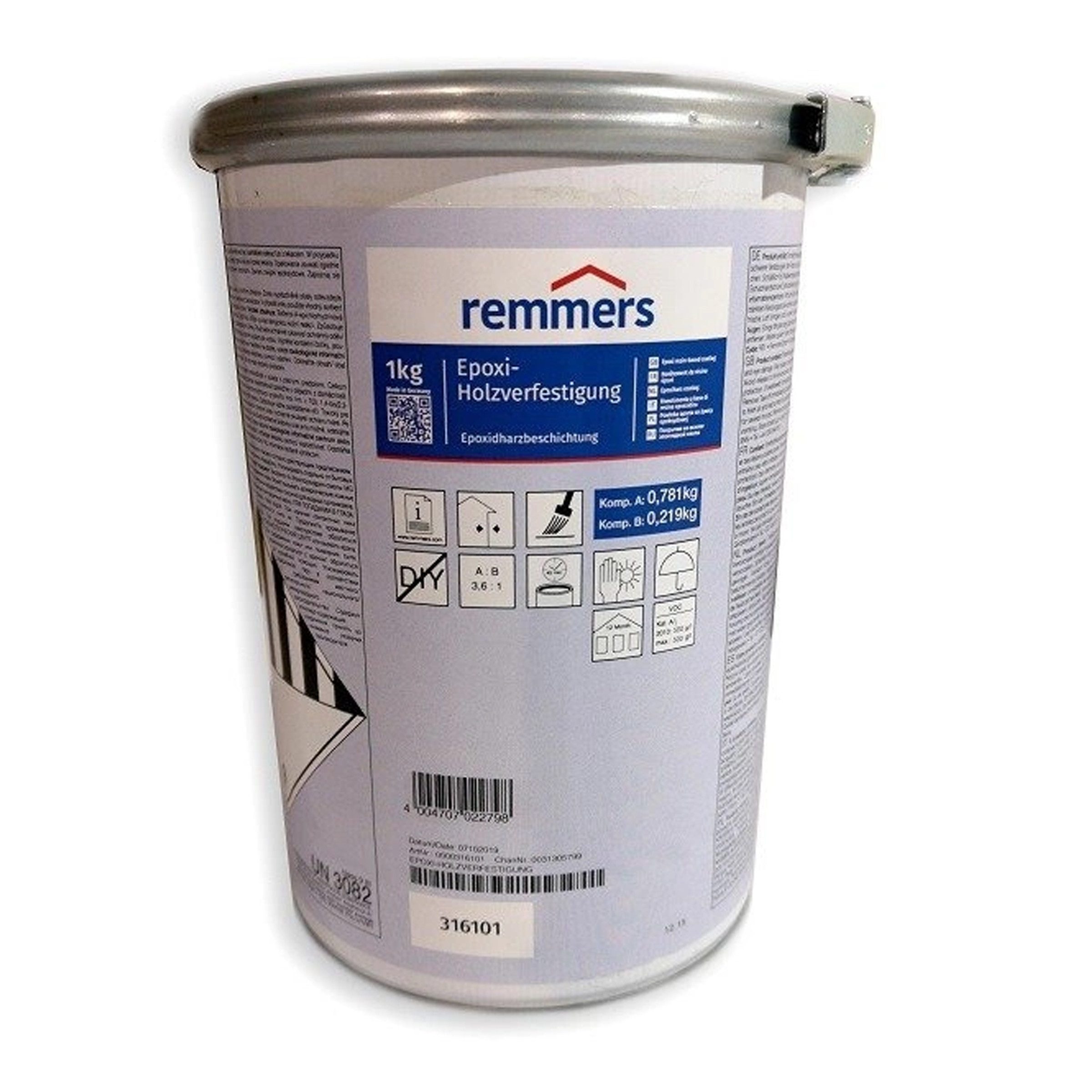 Remmers Holzlack Remmers Epoxi-Holzverfestigung 1 kg Epoxidharz Holzfestiger