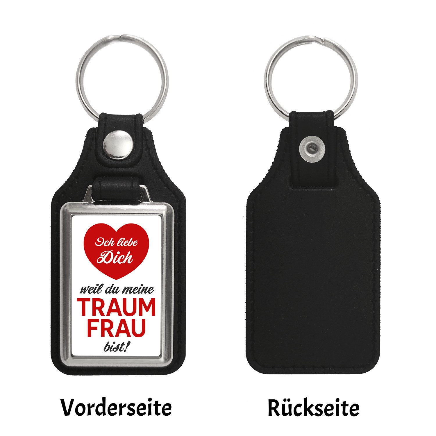 speecheese Schlüsselanhänger Ich liebe dich weil du meine Traumfrau bist Sc günstig online kaufen
