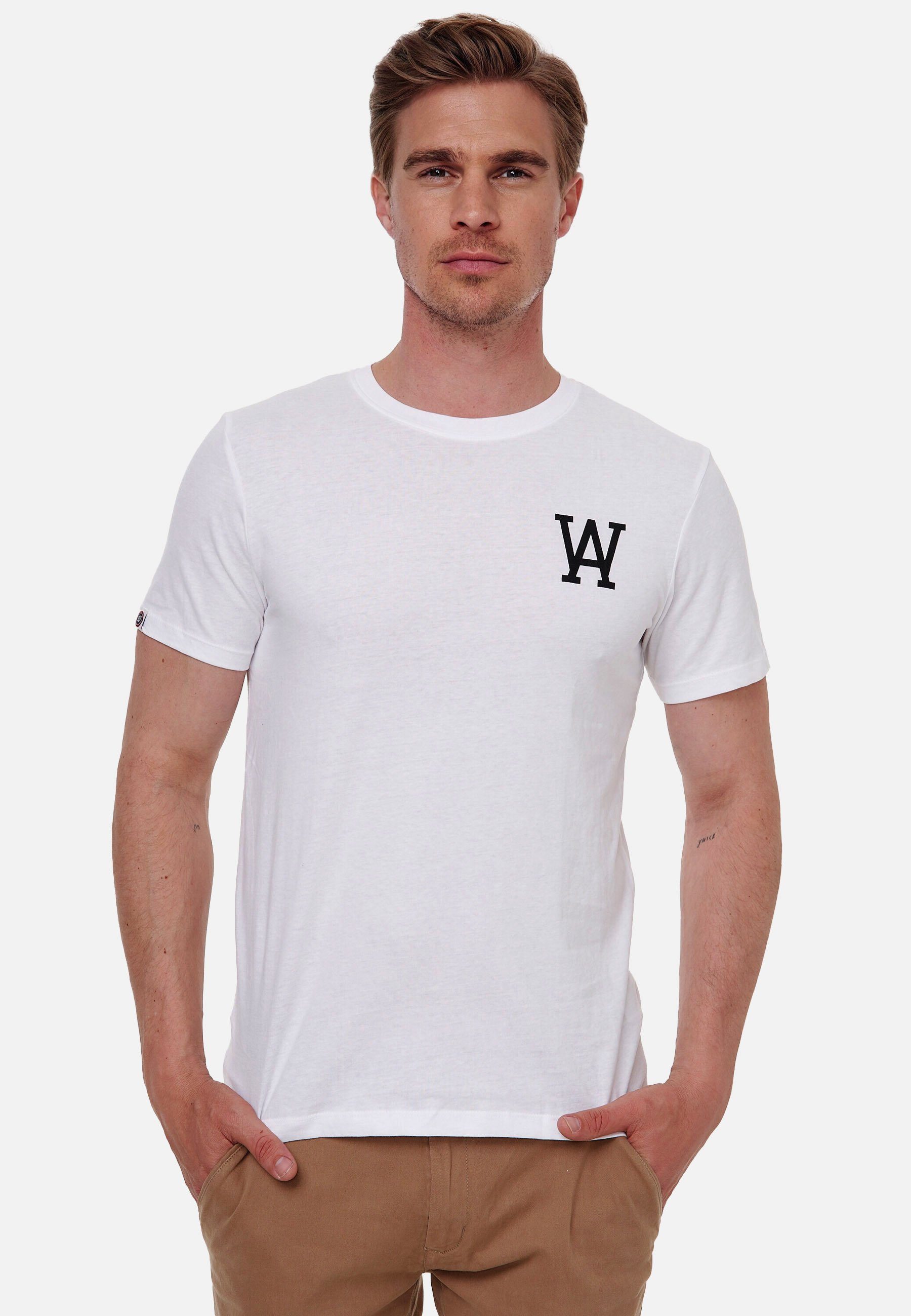 Logo T-Shirt Athletic W weiß Woldo T-Shirt