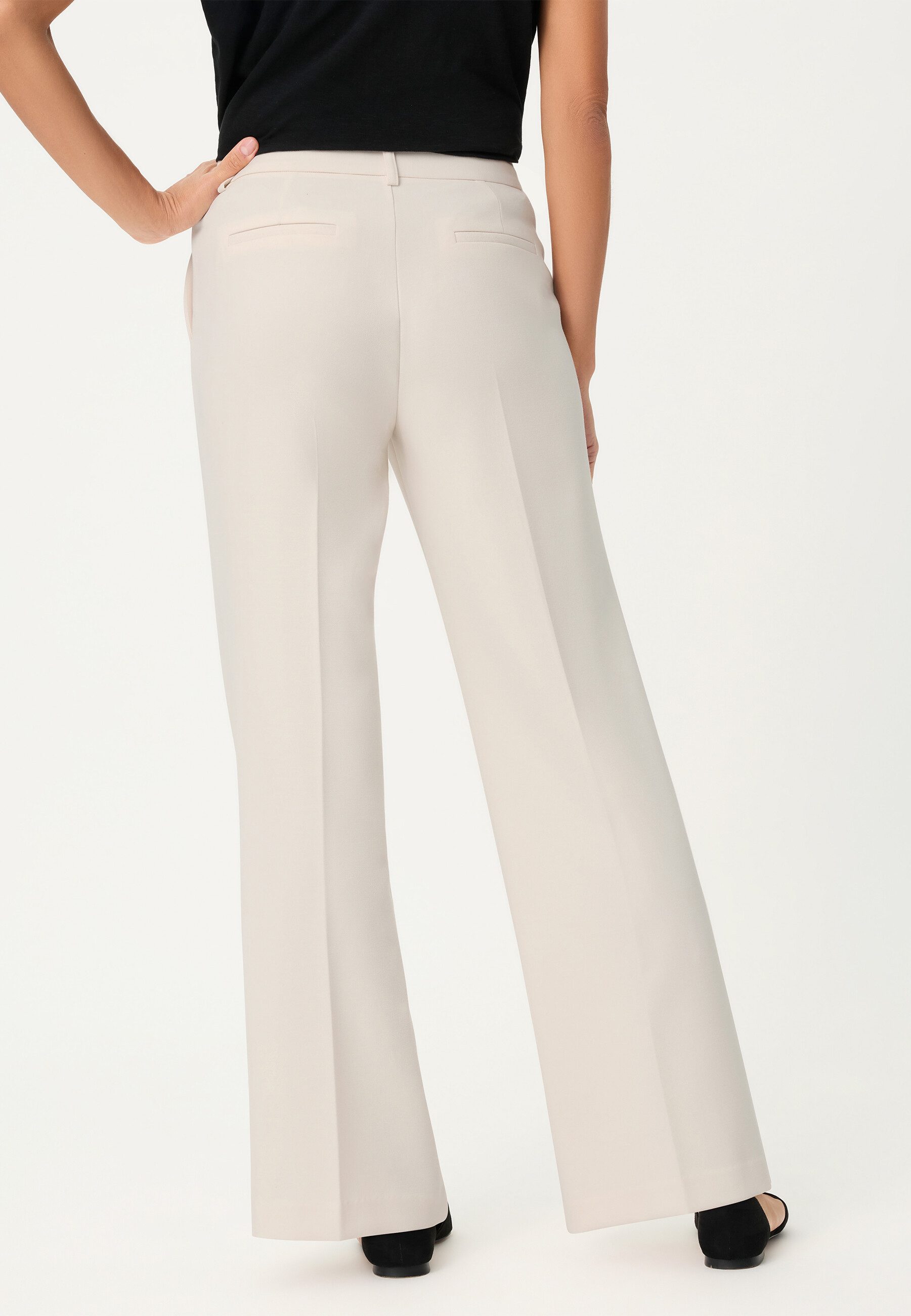 Olsen Stoffhose Hose mit weitem Bein