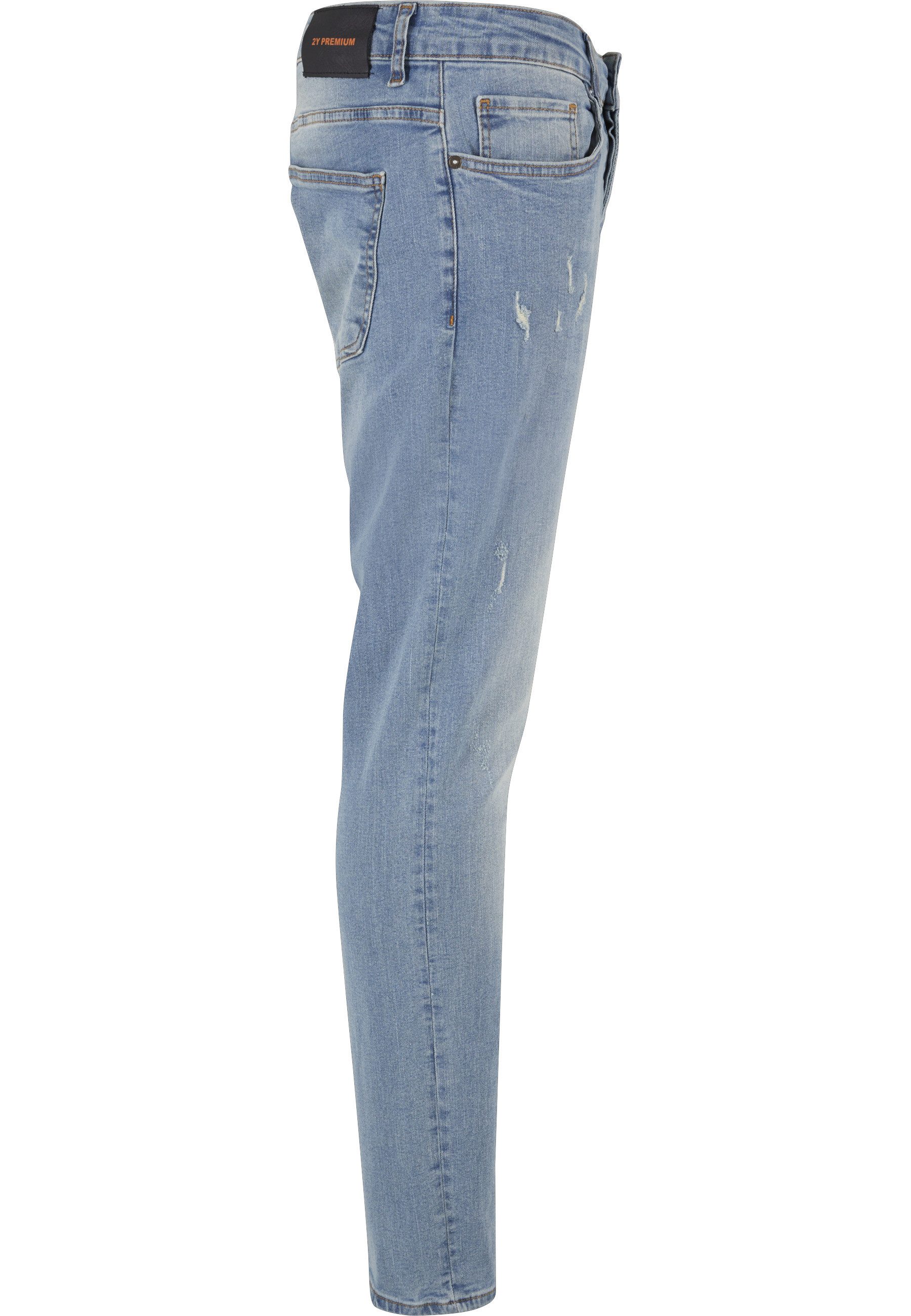 2Y Premium Bequeme Jeans 2Y Premium Herren 2Y Skinny Fit Jeans