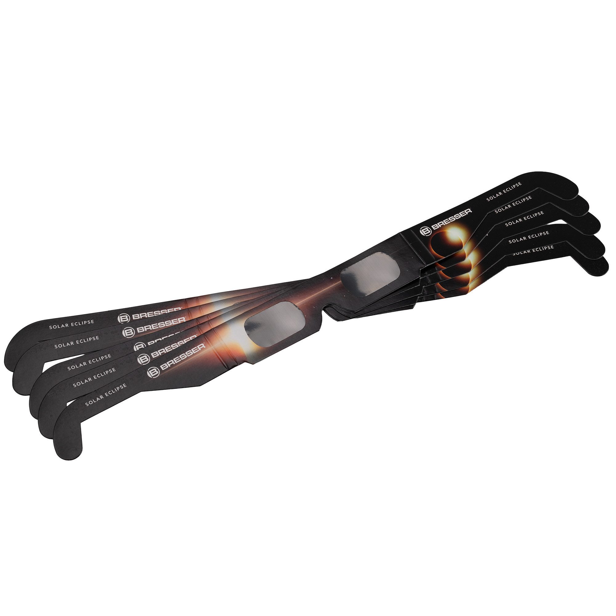 BRESSER Teleskop Sonnenfinsternis-Brille Design-B (10 Stück)