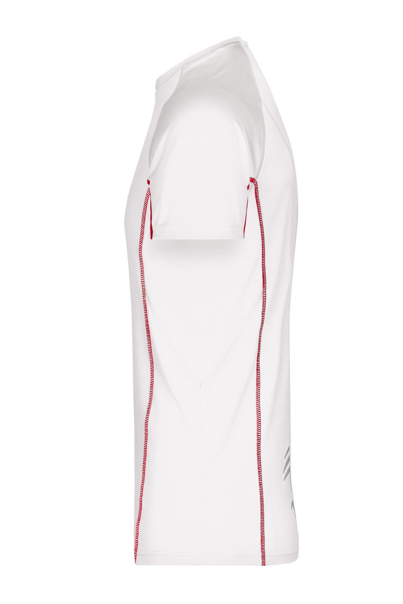 James & Nicholson Laufshirt Doppelpack Herren Sportshirt modische reflektierende Details JN421 (Doppelpack, 2 Stück) Feuchtigkeitsregulierend, atmungsaktiv und schnell trocknend