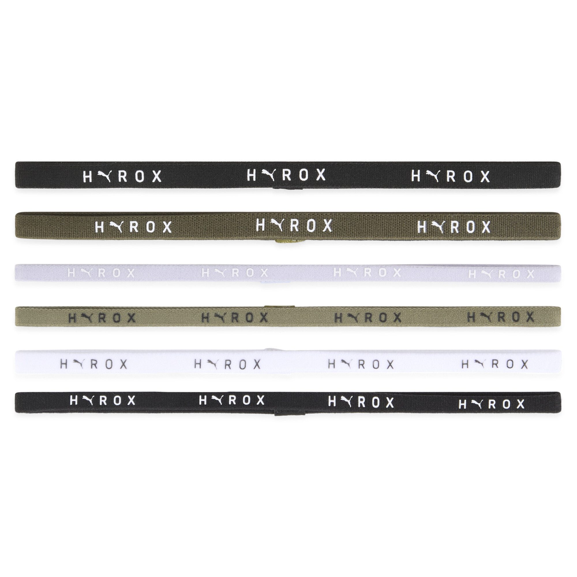 PUMA Haarband PUMA x HYROX Haarbänder (6er-Pack) Erwachsene