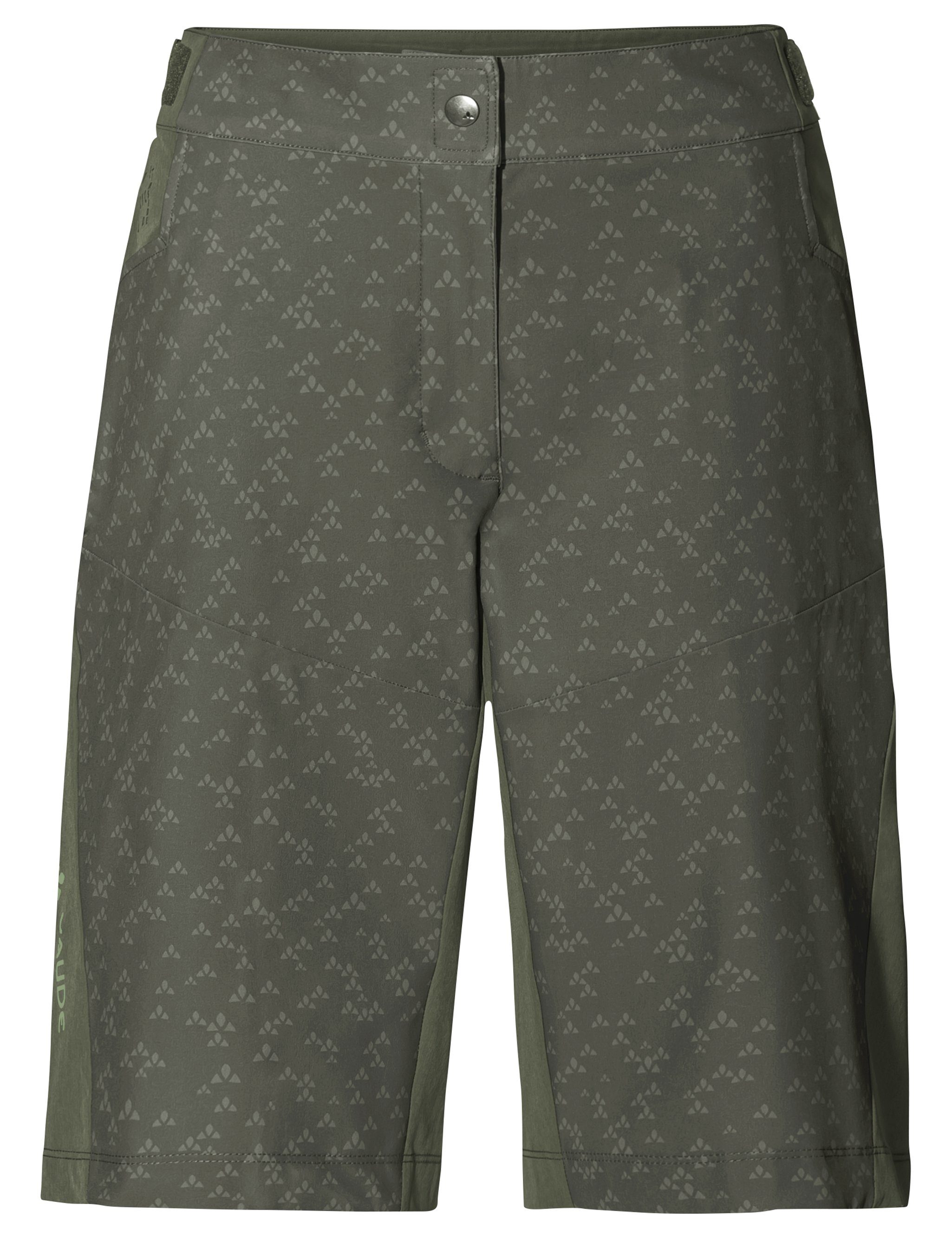 VAUDE Funktionshose Women's Ledro Print Shorts (1-tlg) Green Shape