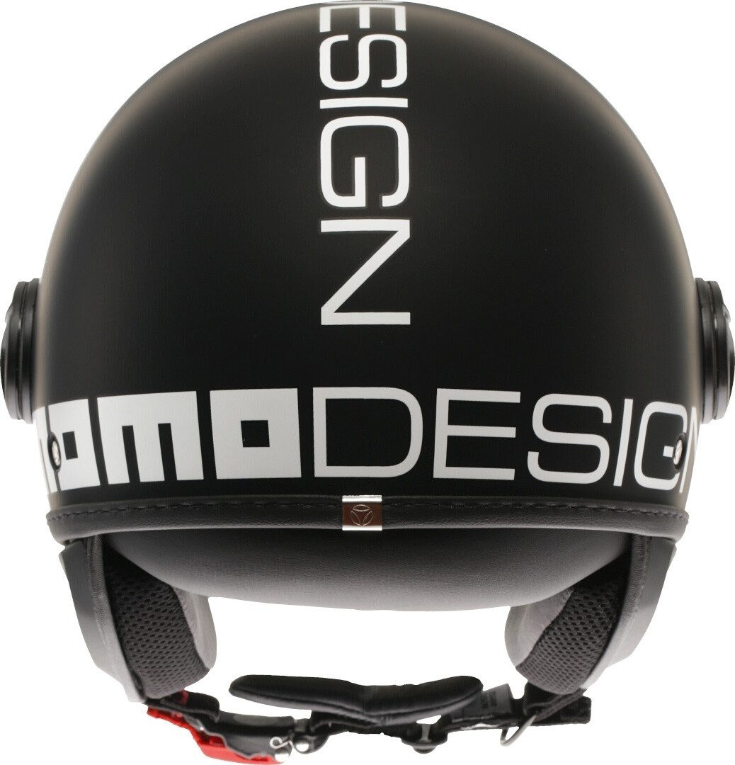 Momo Motorradhelm FGTR Classic Mono Jethelm, vorbereitet für Kommunikationssystem