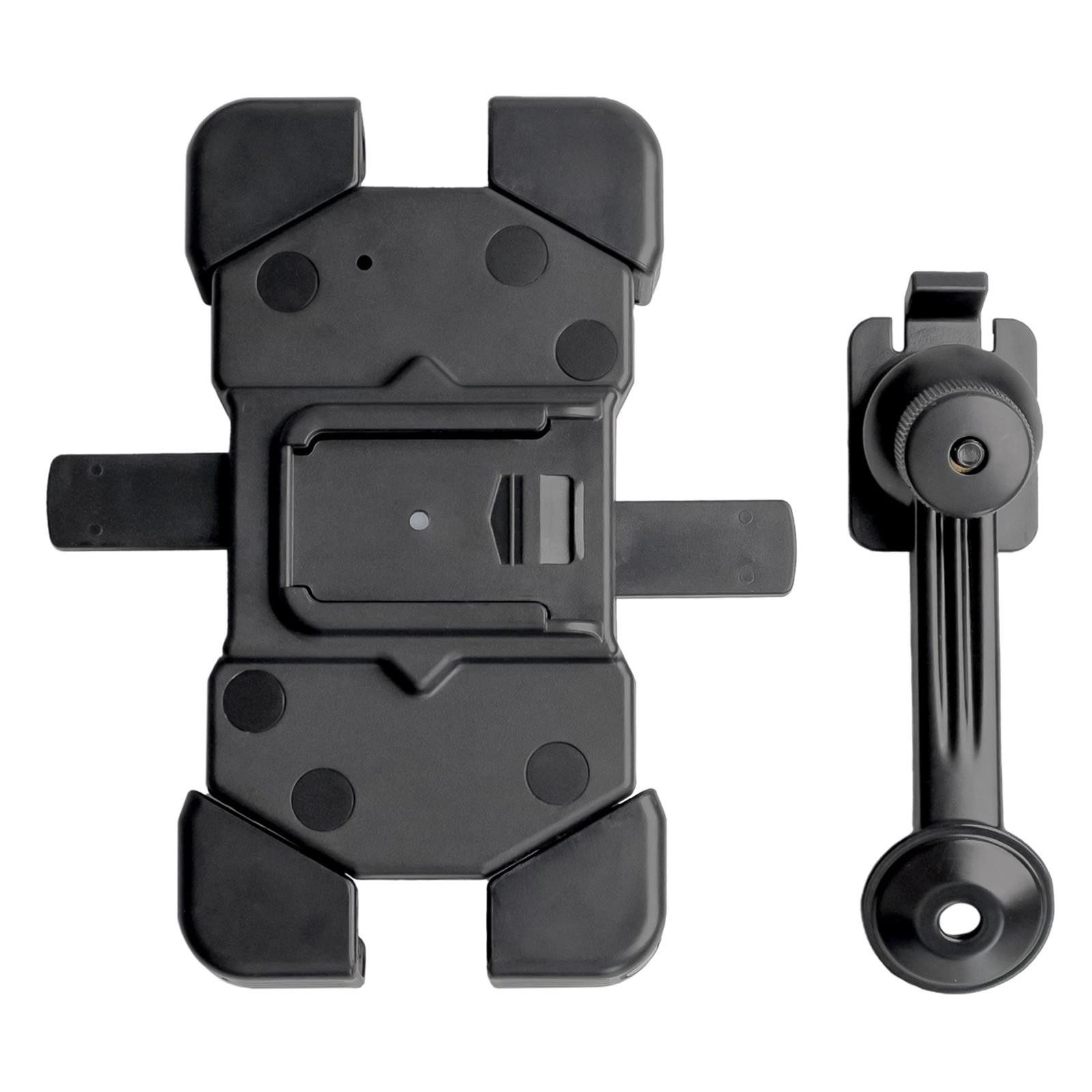 ROCKBROS Handy-Halterung Universal Spiegel 4 Haltepunkte, (bis 7 Zoll, Universal Smartphone Handy Halter für Motorrad Bike Roller Scooter)