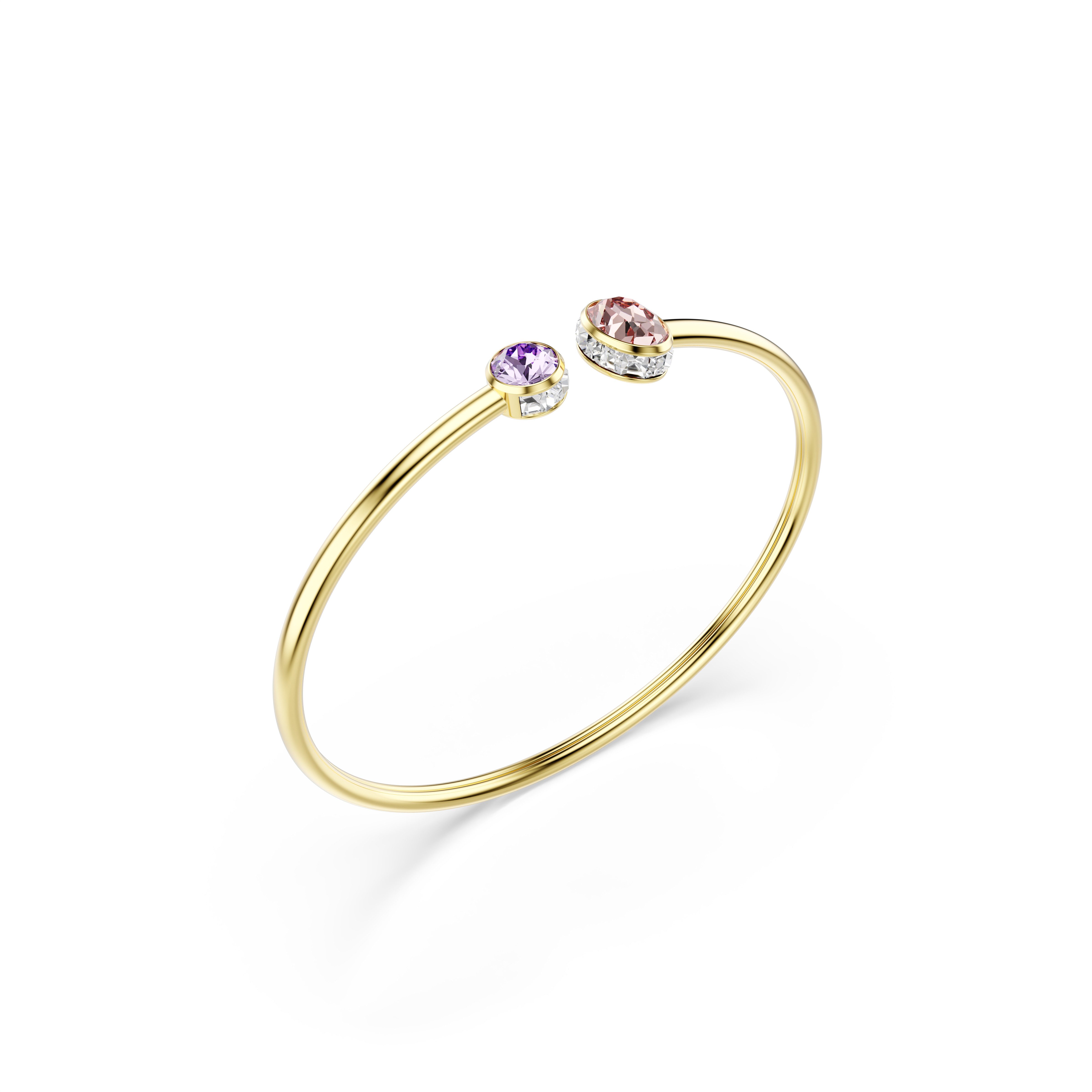 Swarovski Armspange Schmuck Geschenk Chroma Armreif, mit Swarovski® Kristall, Zirkonia (synth)