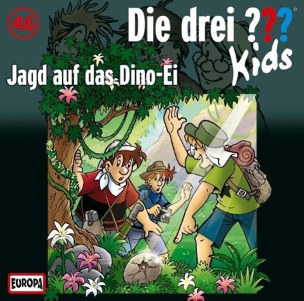 United Soft Media Hörspiel Die drei ??? Kids 46. Jagd auf das Dino-Ei (drei Fragezeichen) CD