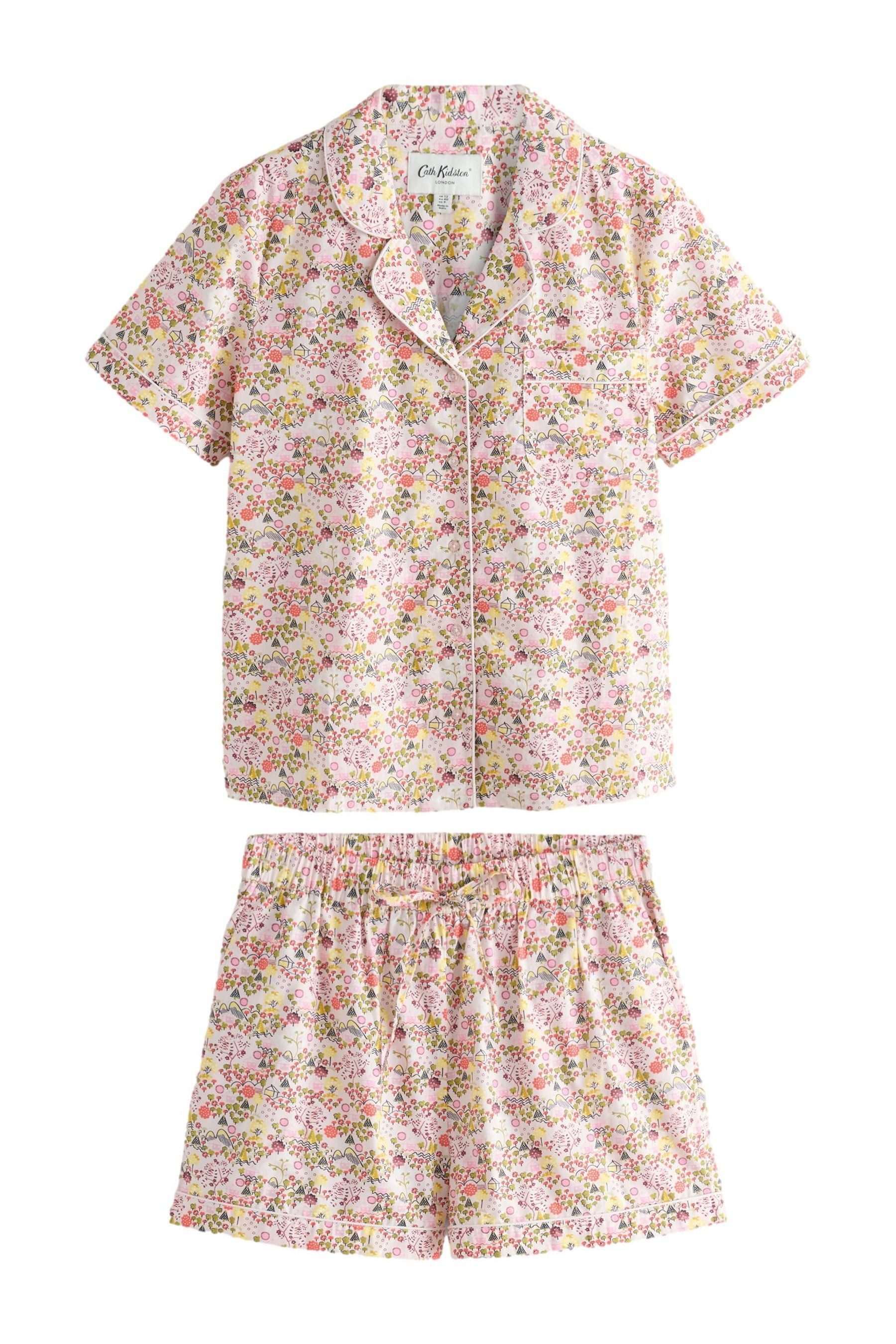 Pyjama Cath Kidston Schlafanzug mit Shorts aus Baumwolle