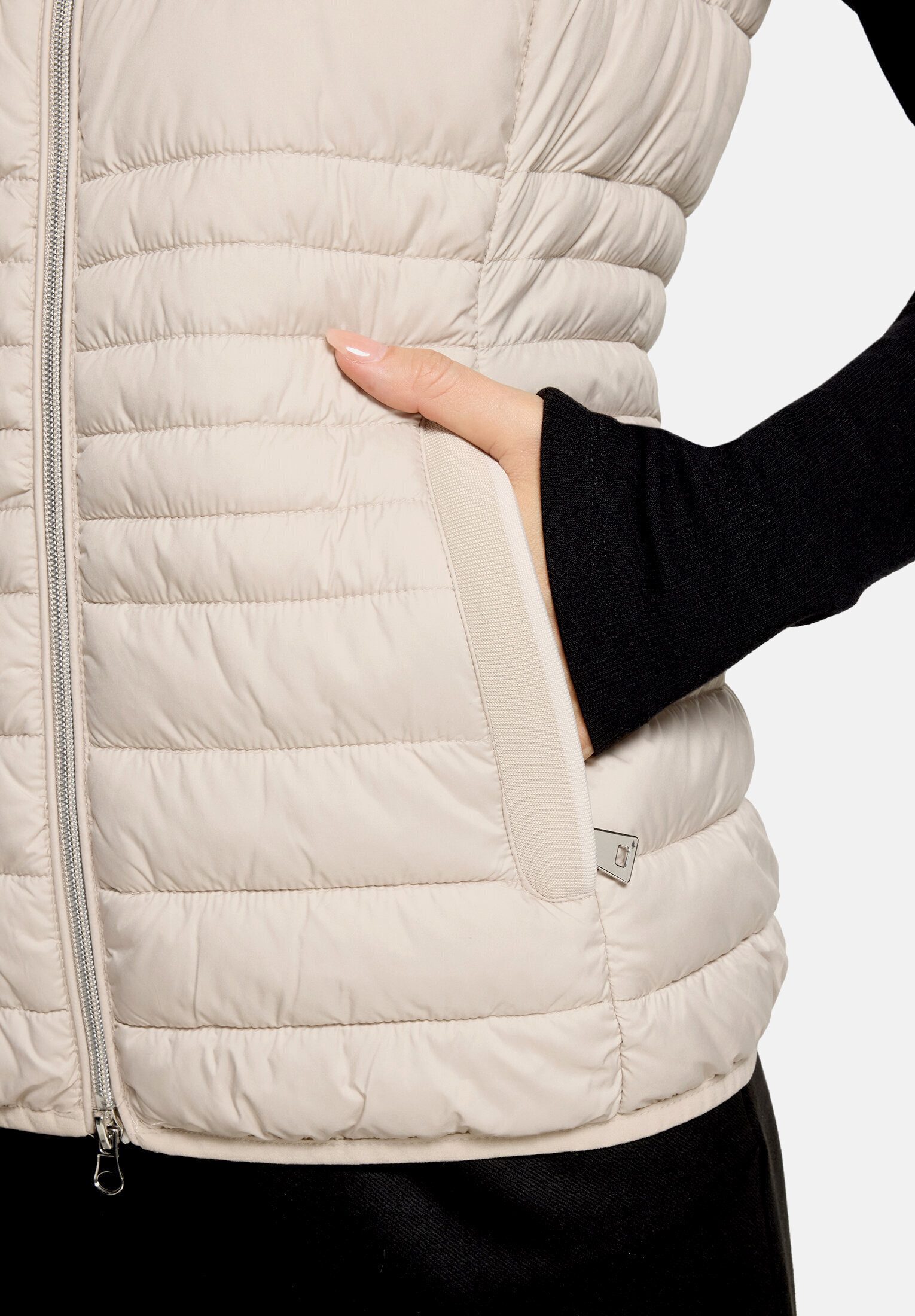 Betty Barclay Strickweste Damen mit Stehkragen
