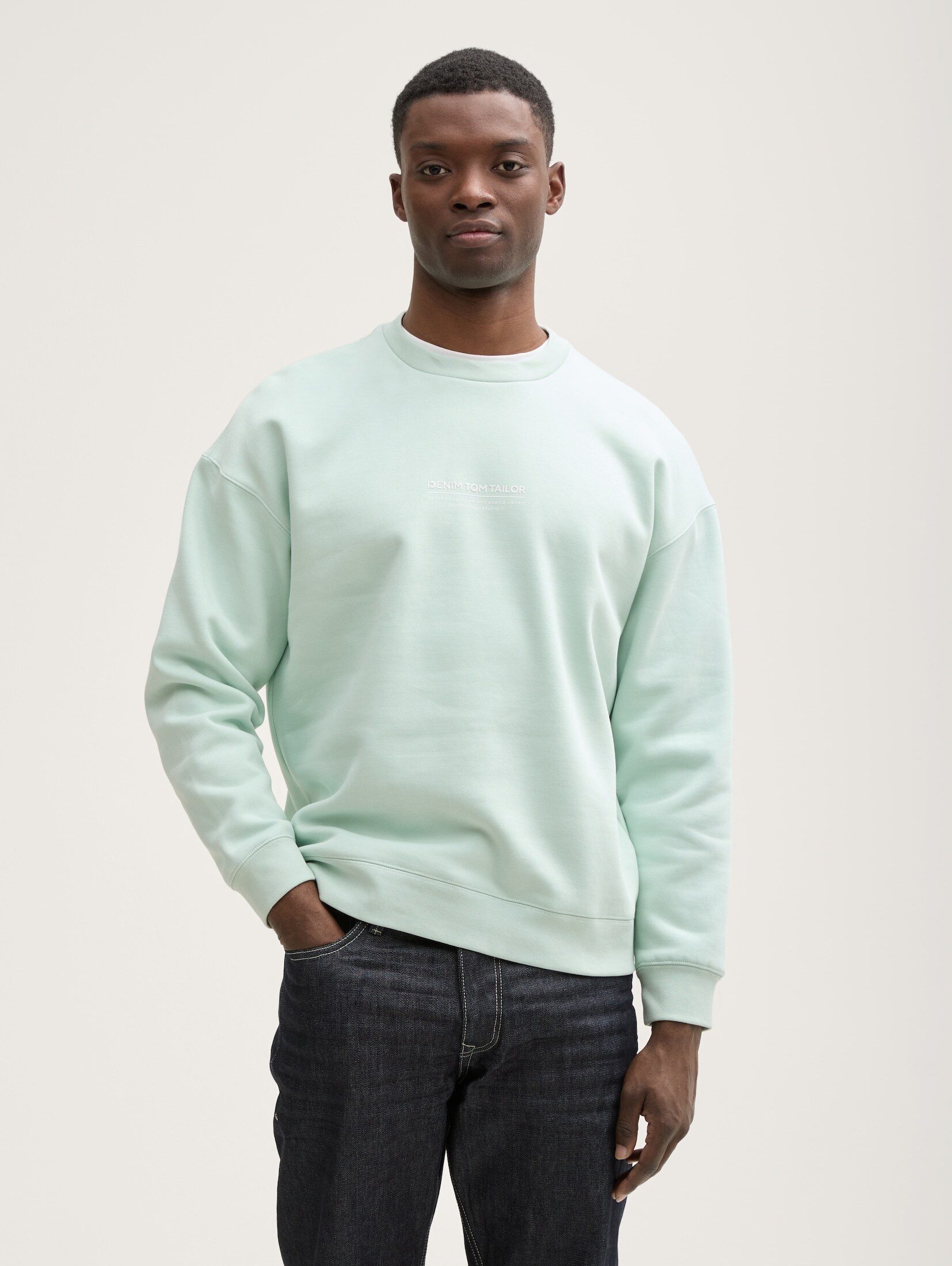 TOM TAILOR Denim Sweatshirt Relaxed Sweatshirt günstig online kaufen