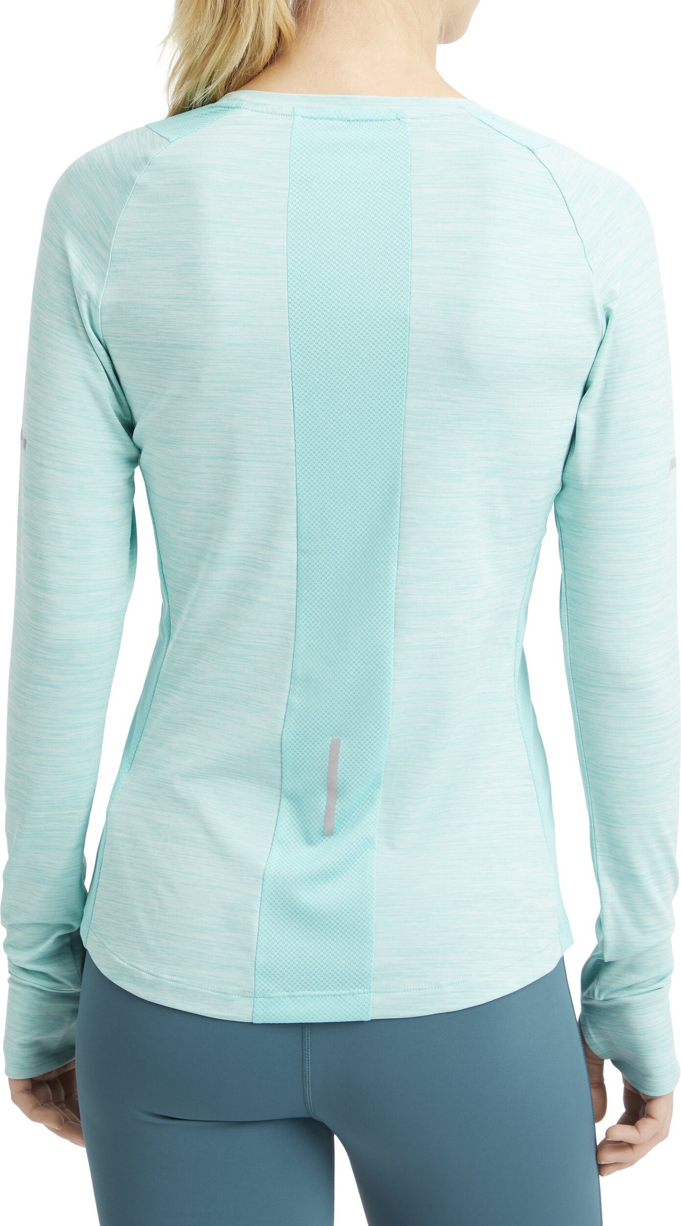 Energetics Langarmshirt Da.-Langarmshirt Evii L/S W MELANGE/MINT DARK/MI günstig online kaufen