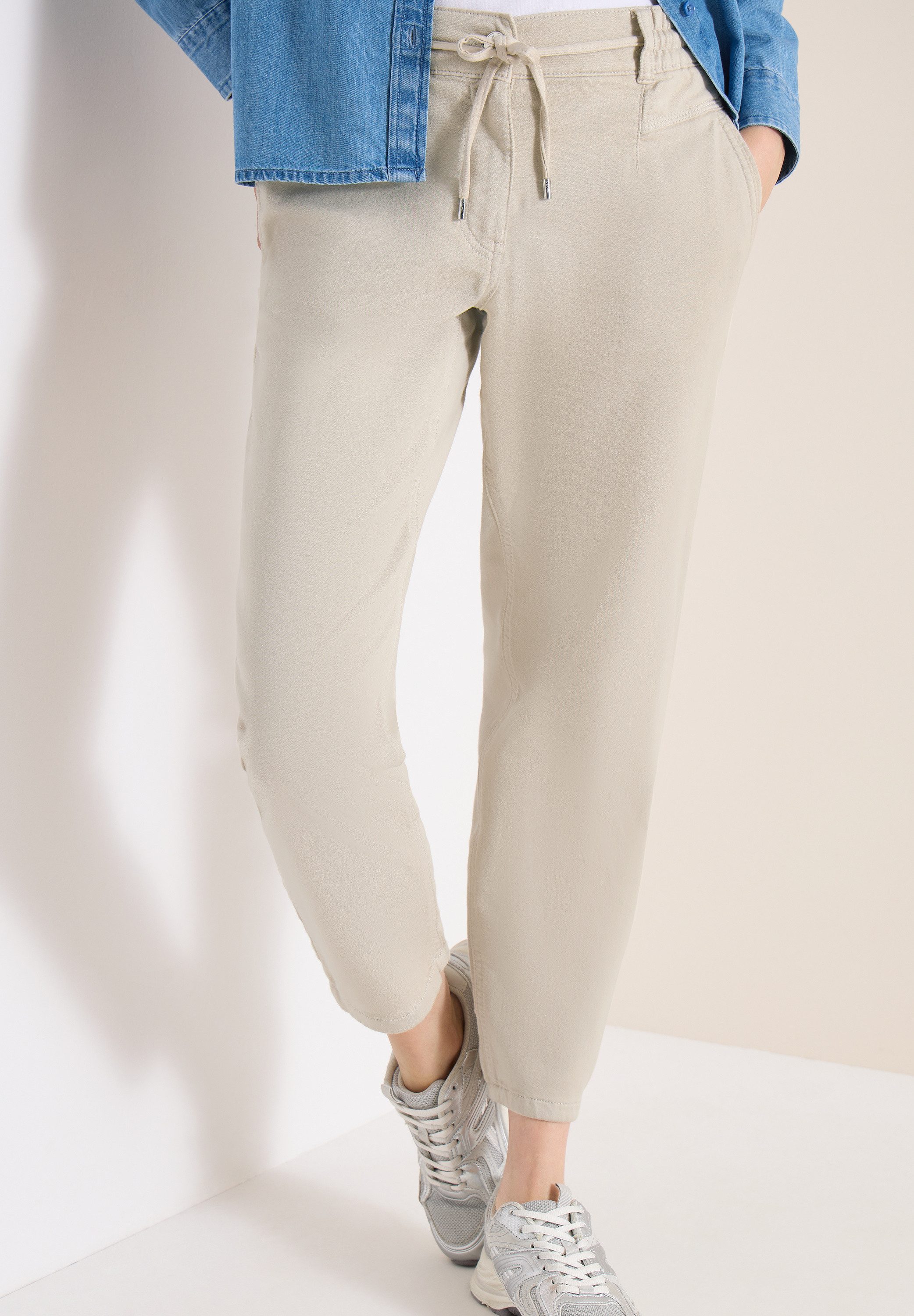 CECIL Jogger Pants Style Chelsea mit Tunnelzug