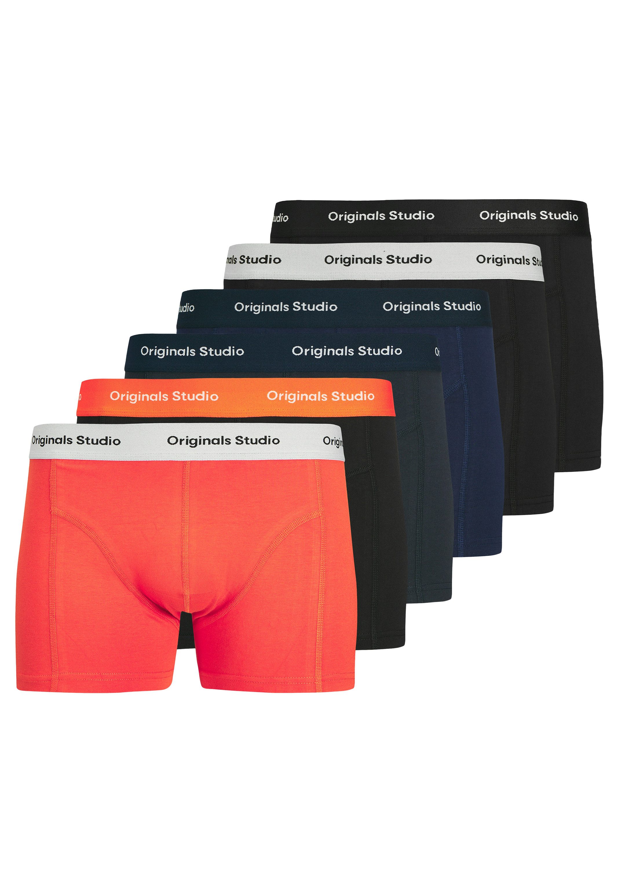 Jack & Jones Retro Boxer 6er günstig online kaufen