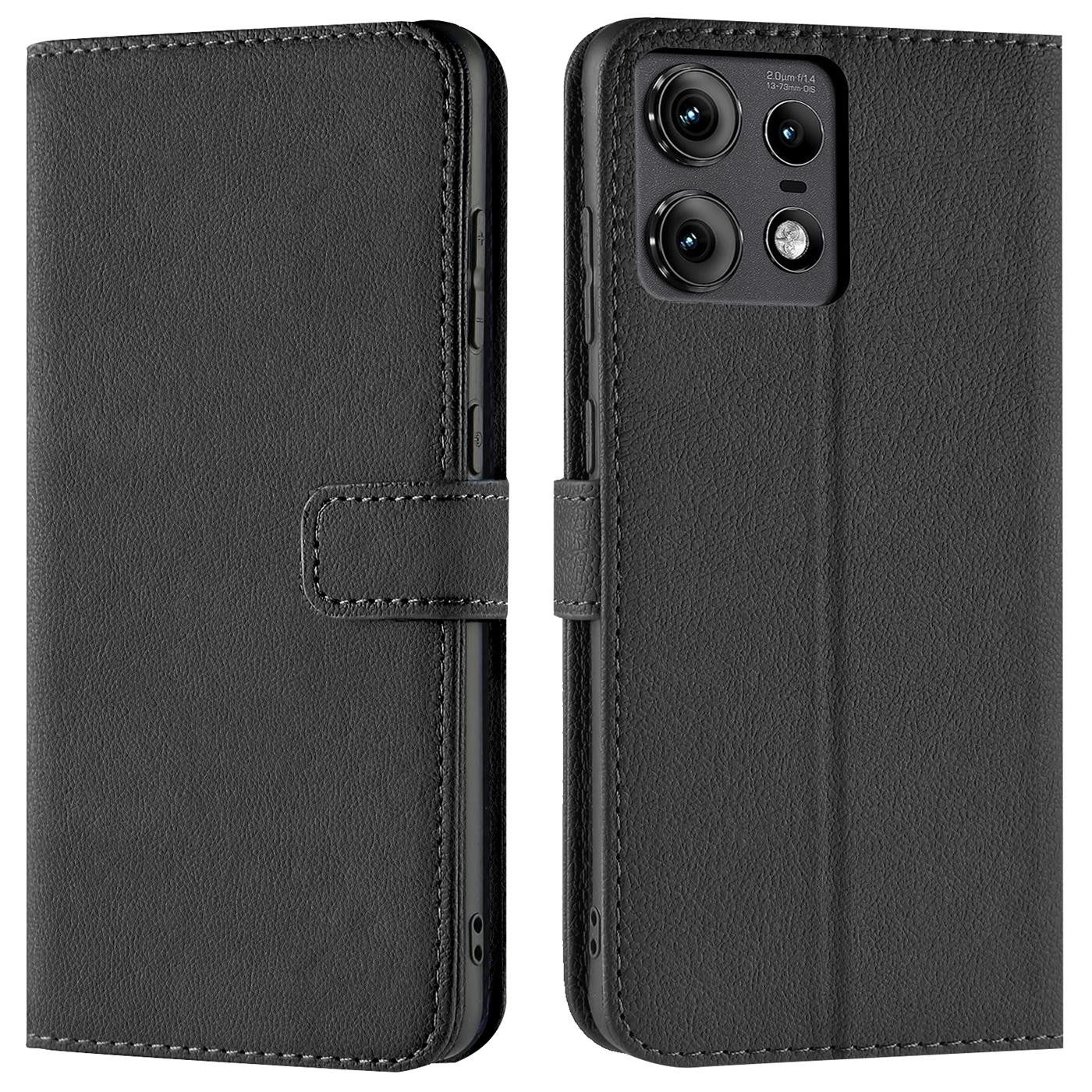 CoolGadget Handyhülle Book Case Handy Tasche für Motorola Edge 50 Pro 6,67 Zoll, Hülle Klapphülle Flip Cover für Edge 50 Pro Schutzhülle stoßfest