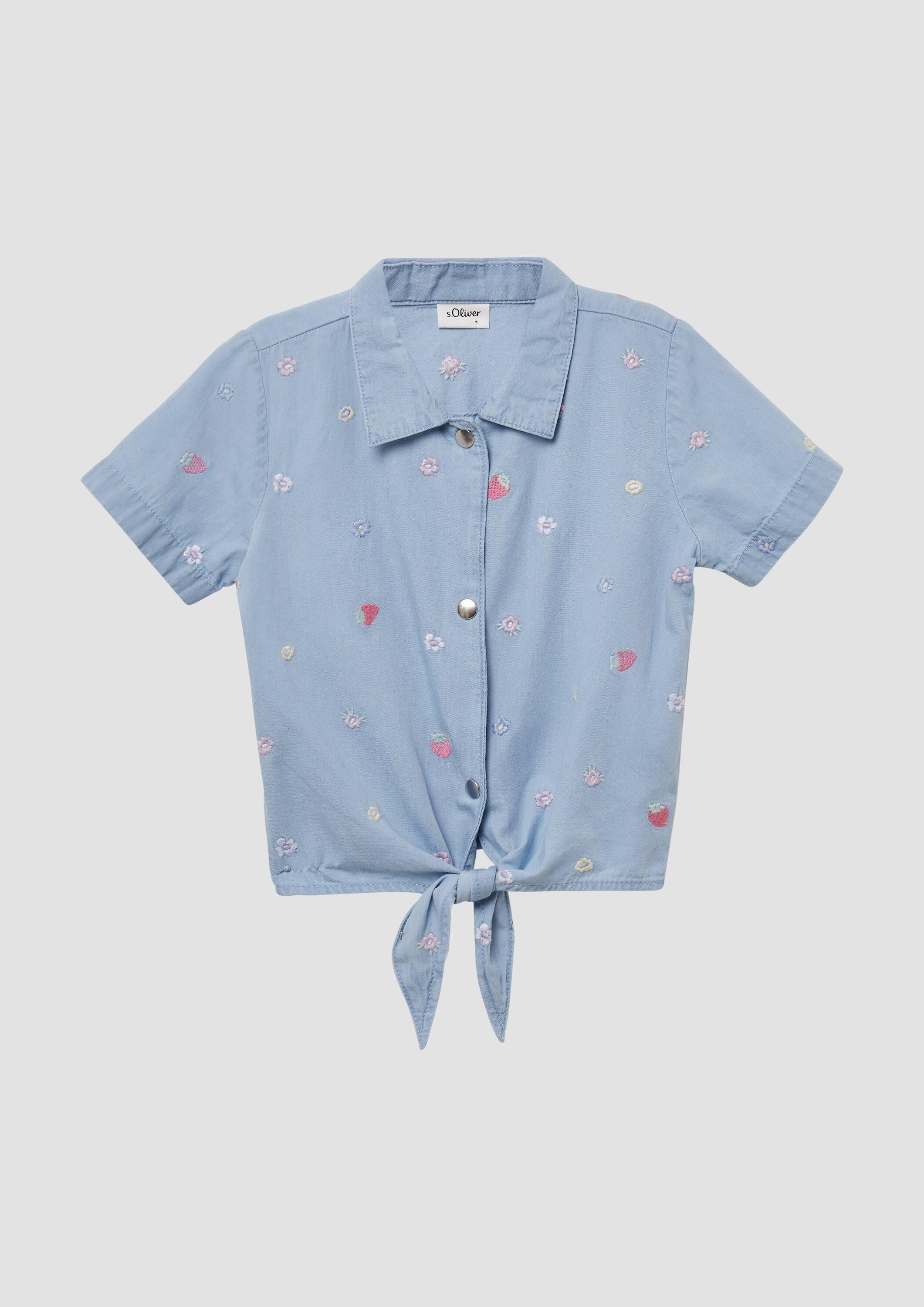 Kurzarmbluse Bluse